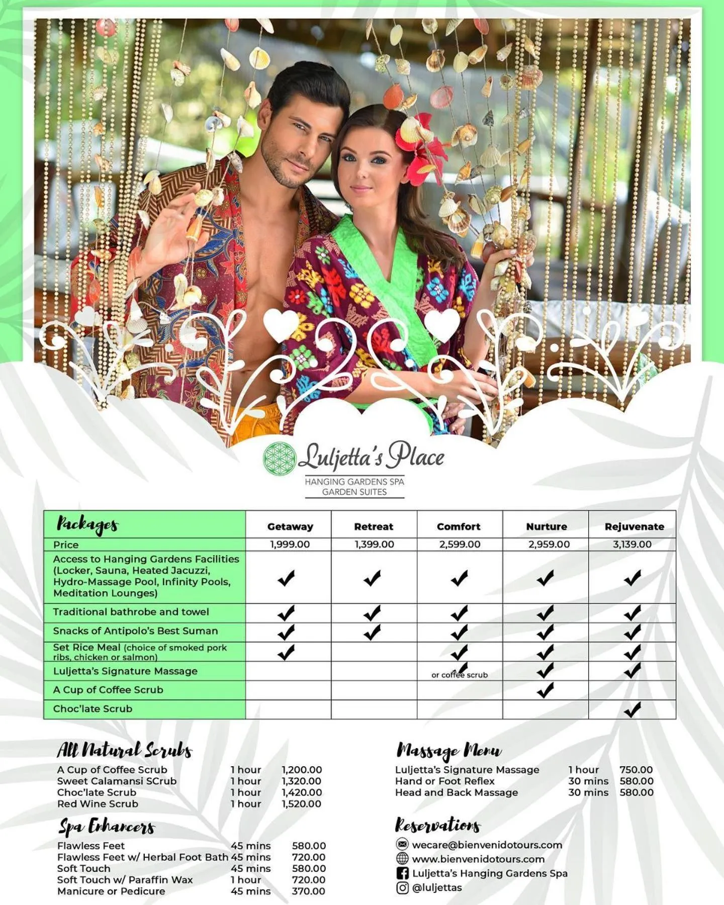 Spa and wellness centre/facilities in Loreland Farm Resort