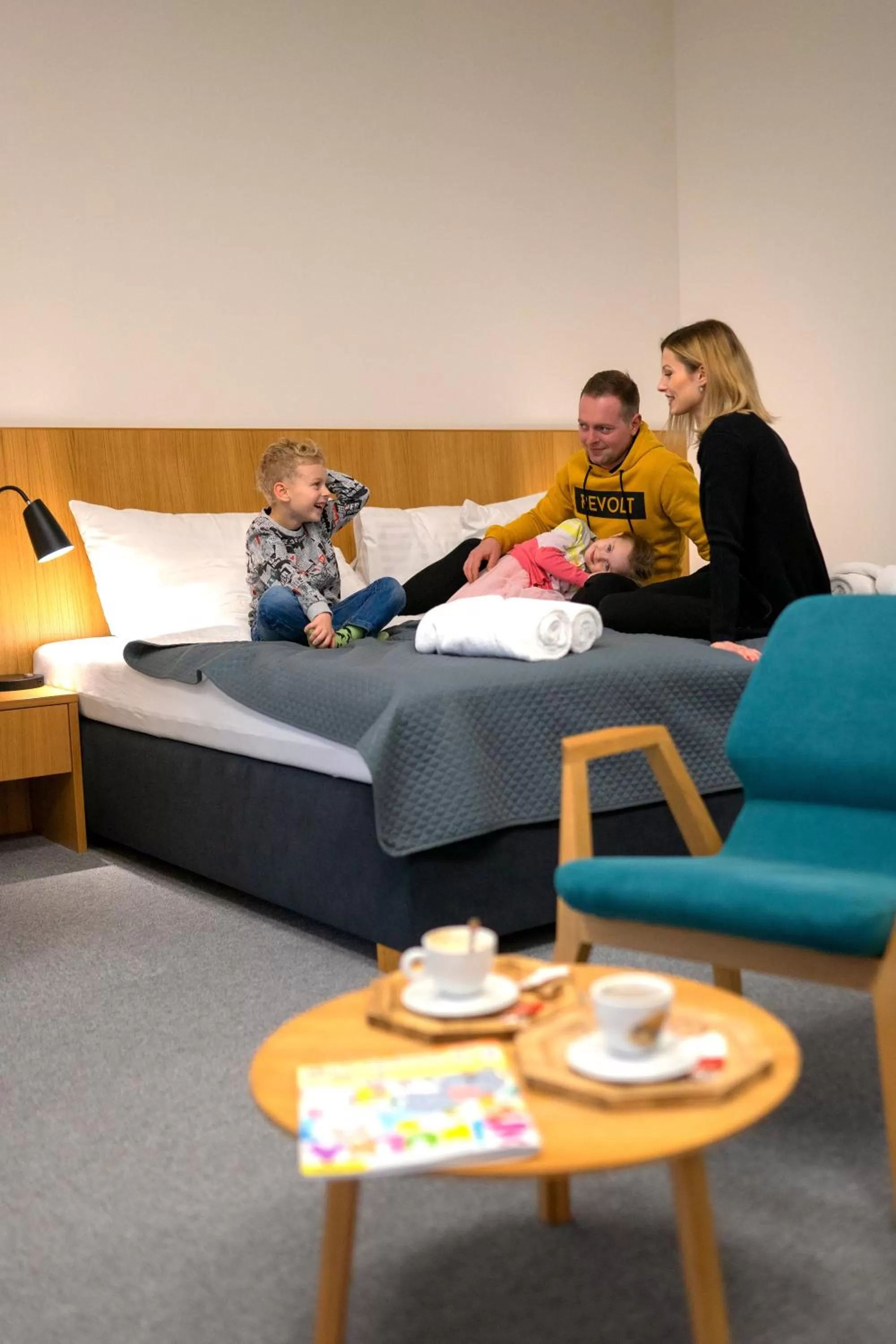 Family in Hotel Smetanova