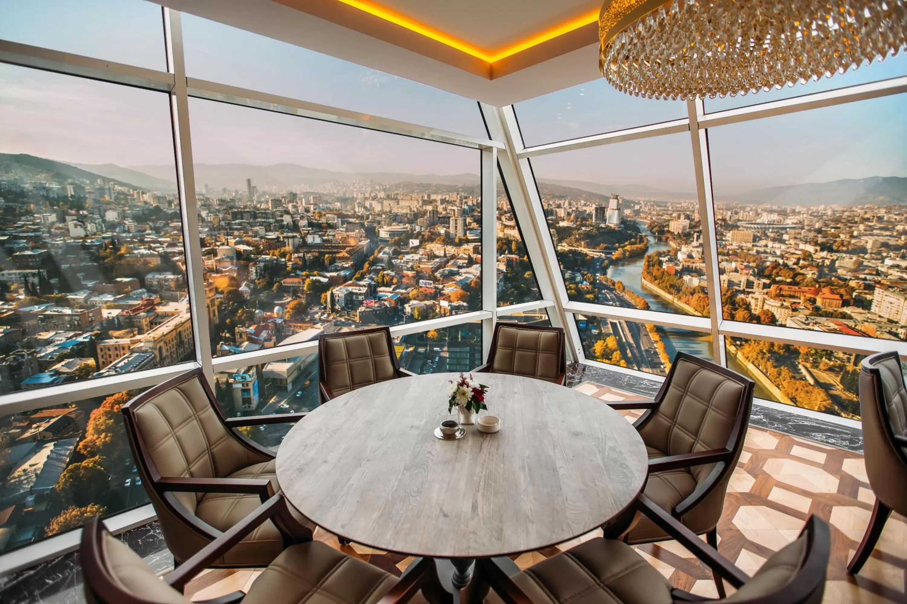 Lounge or bar in The Biltmore Tbilisi Hotel