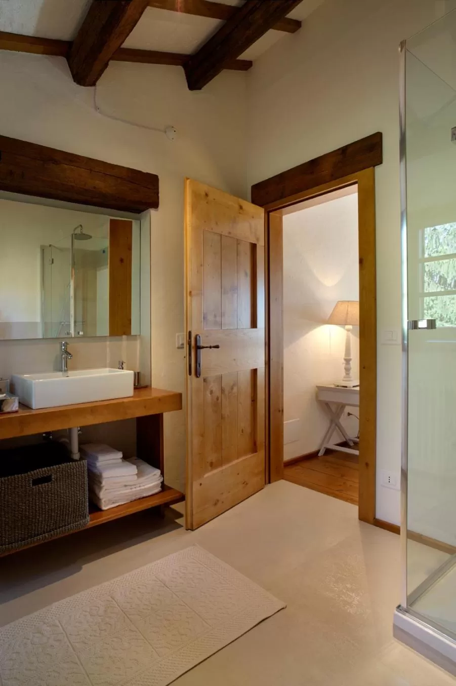 Bathroom, Bed in Agriturismo La Vigna di Sarah