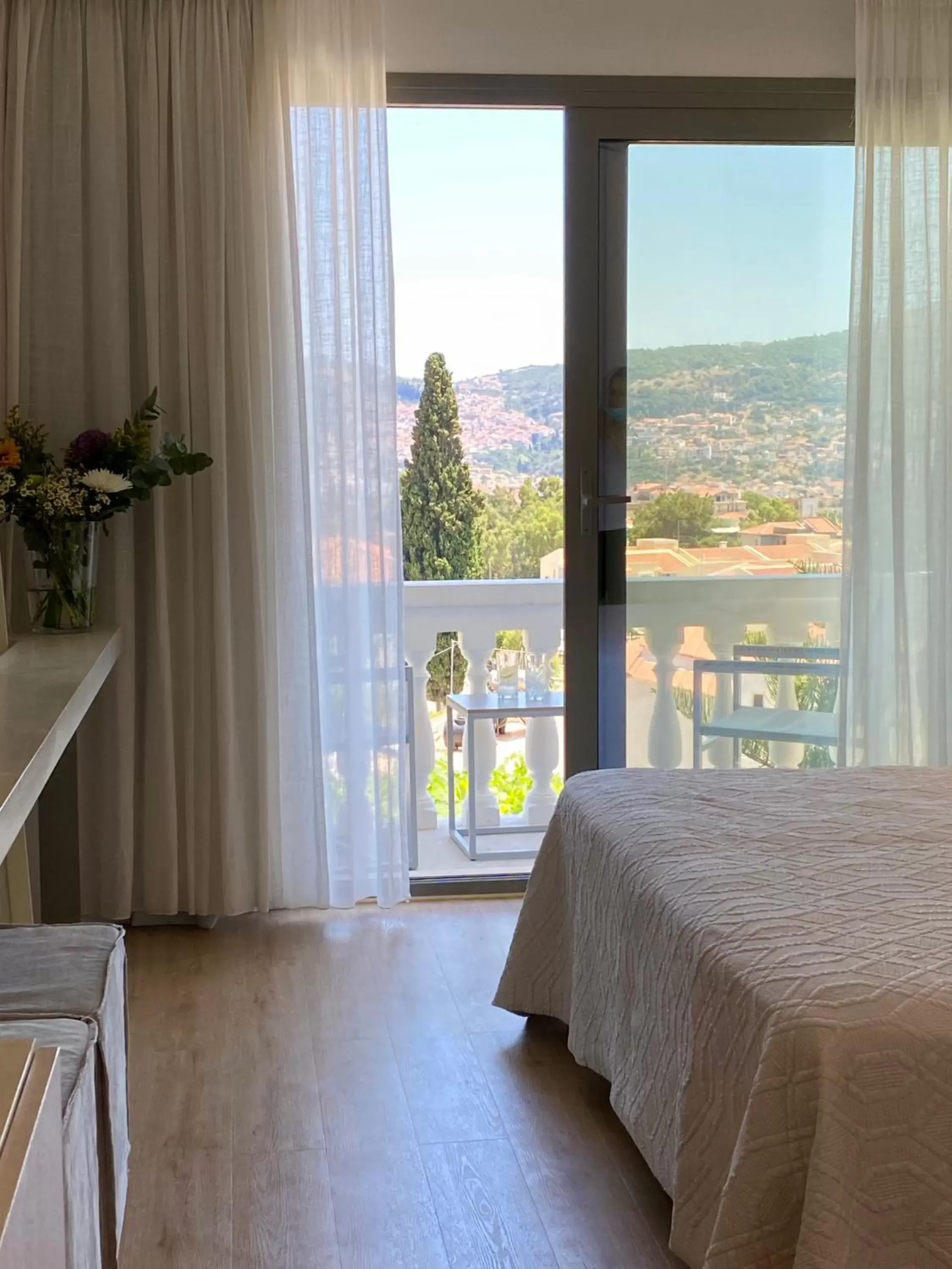 Deluxe Double Room with Pool View in Ino Village Hotel Deluxe Double Room with Pool View in Ino Village Hotel