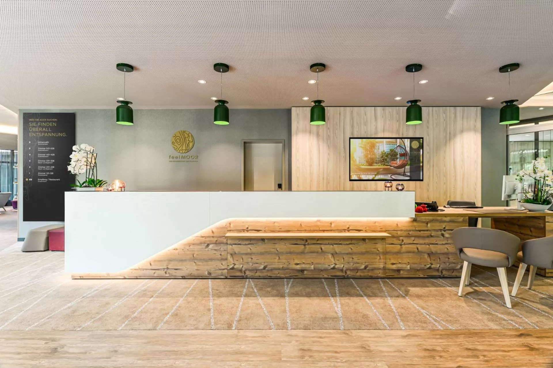 Decorative detail, Lobby/Reception in feelMOOR - Gesundresort Bad Wurzach