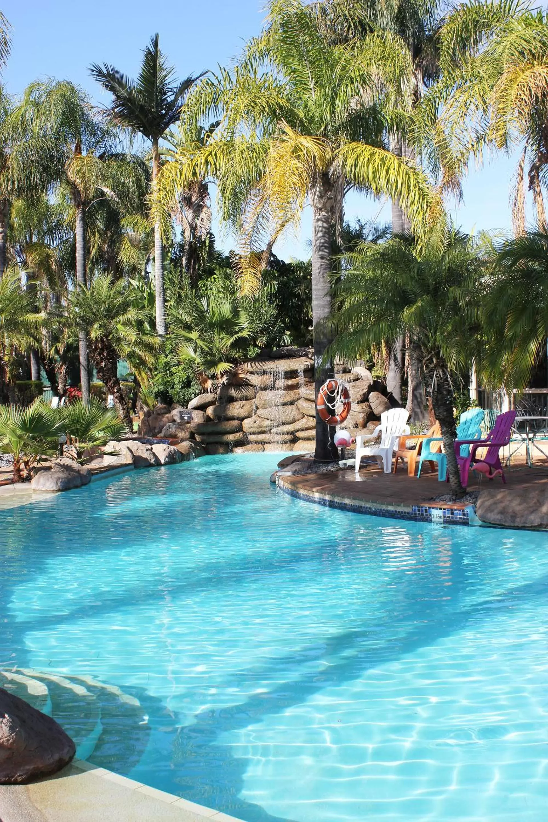 Swimming pool in Swan Hill Resort
