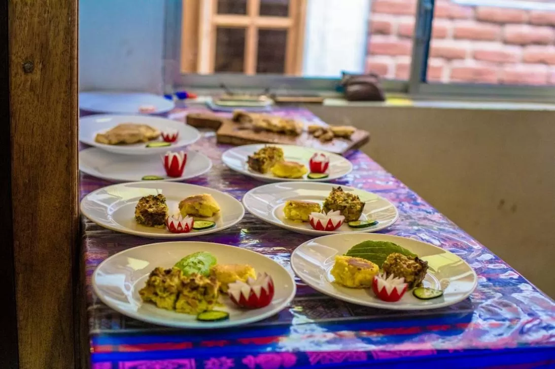 Food in Hotel Donde Ivan