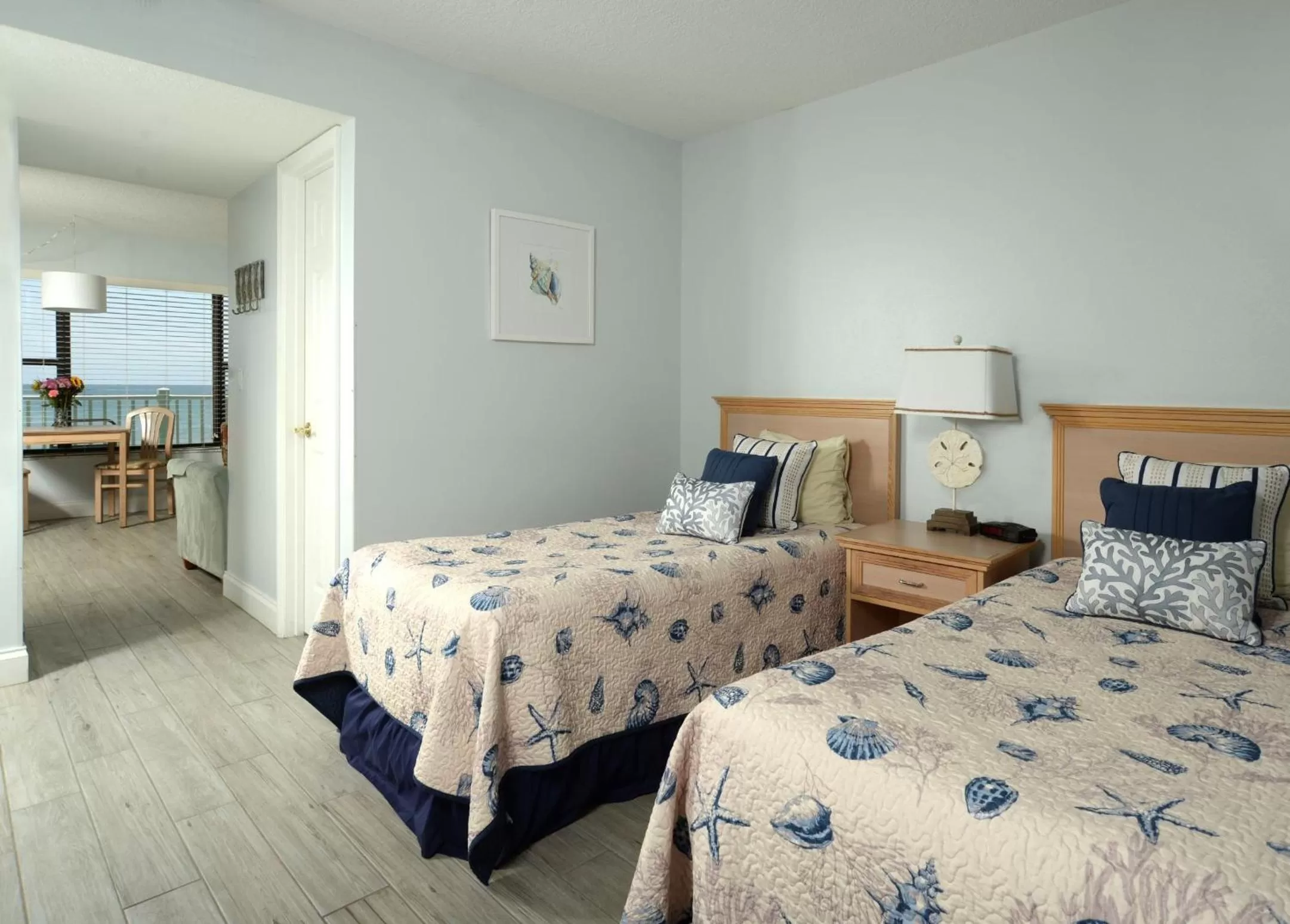 Bed in Tuckaway Shores Resort