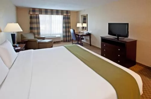 Bedroom, Bed in Holiday Inn Express Hotel & Suites Anderson by IHG
