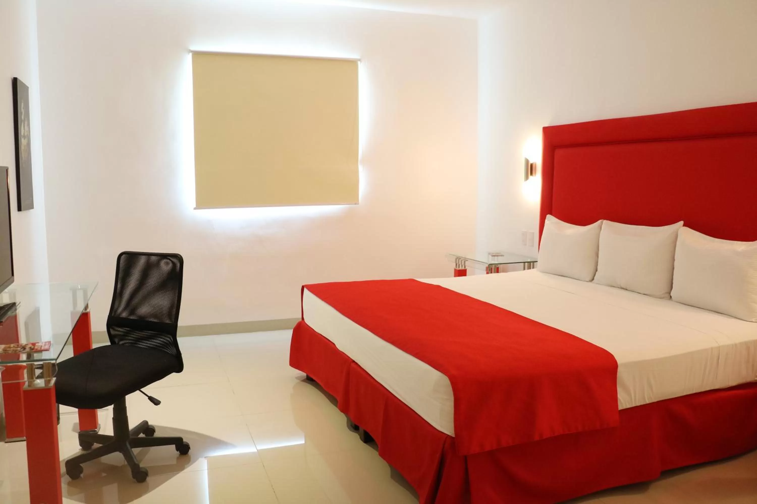 Bed in Hotel Zar Merida