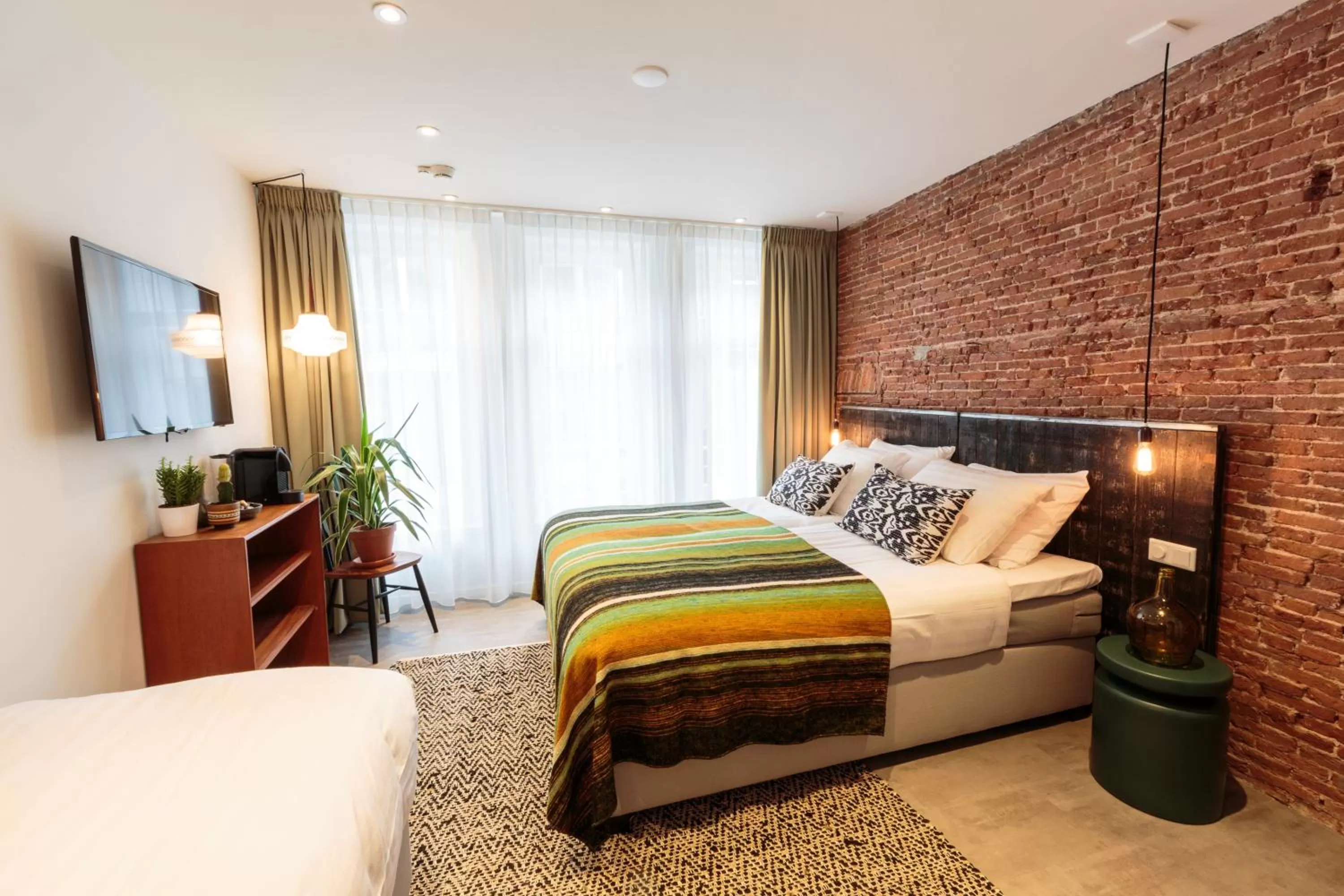 Bedroom, Bed in Hotel Dwars