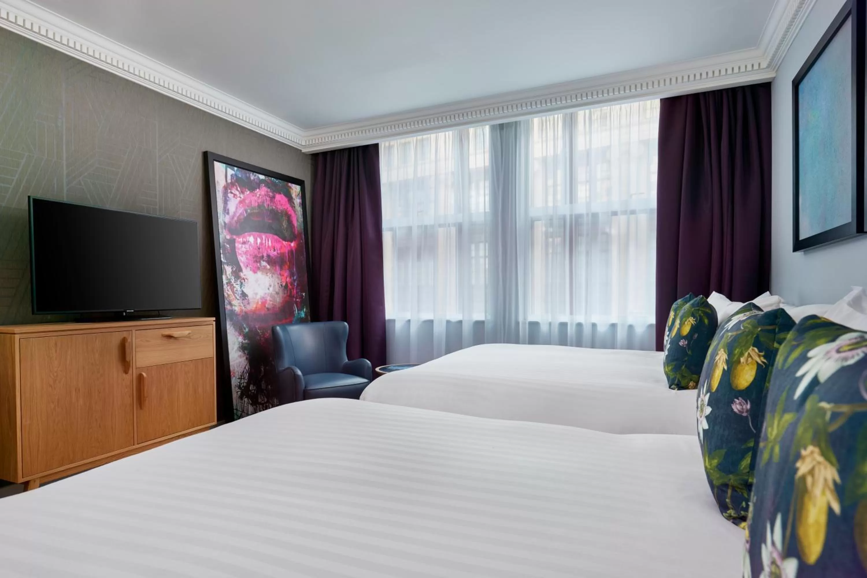 Bedroom, Bed in NYX Hotel London Holborn by Leonardo Hotels