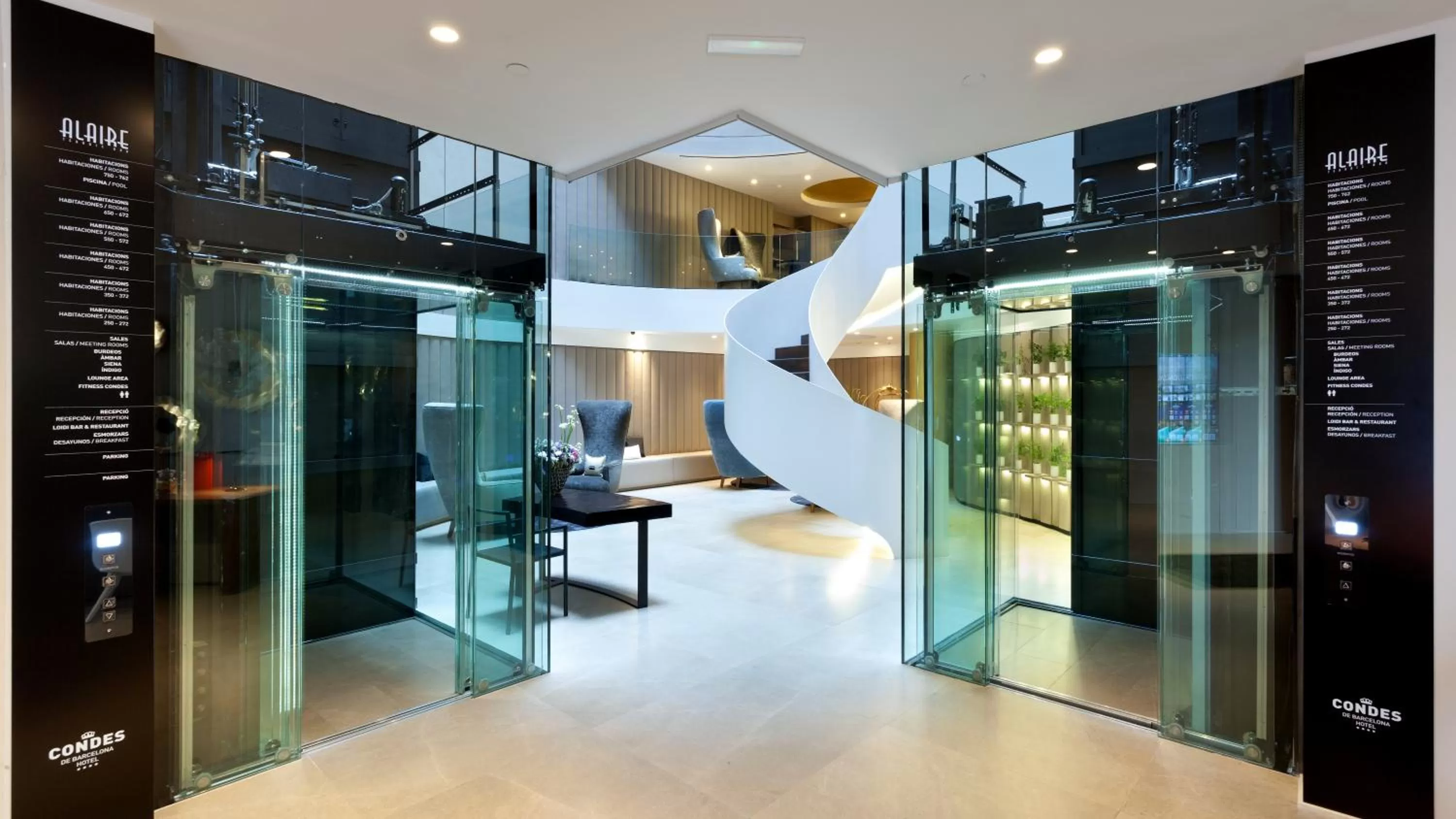 Area and facilities in Hotel Condes de Barcelona