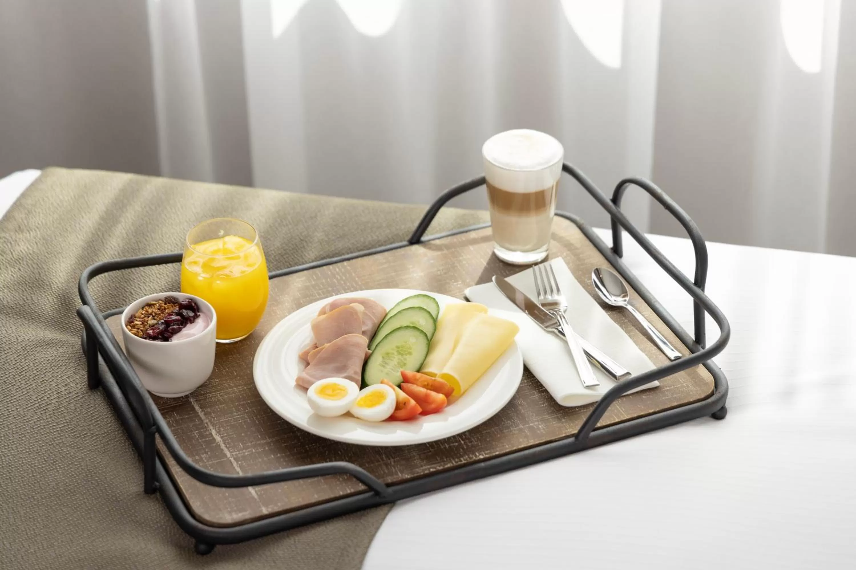 Food close-up in Holiday Inn - Eindhoven Airport by IHG