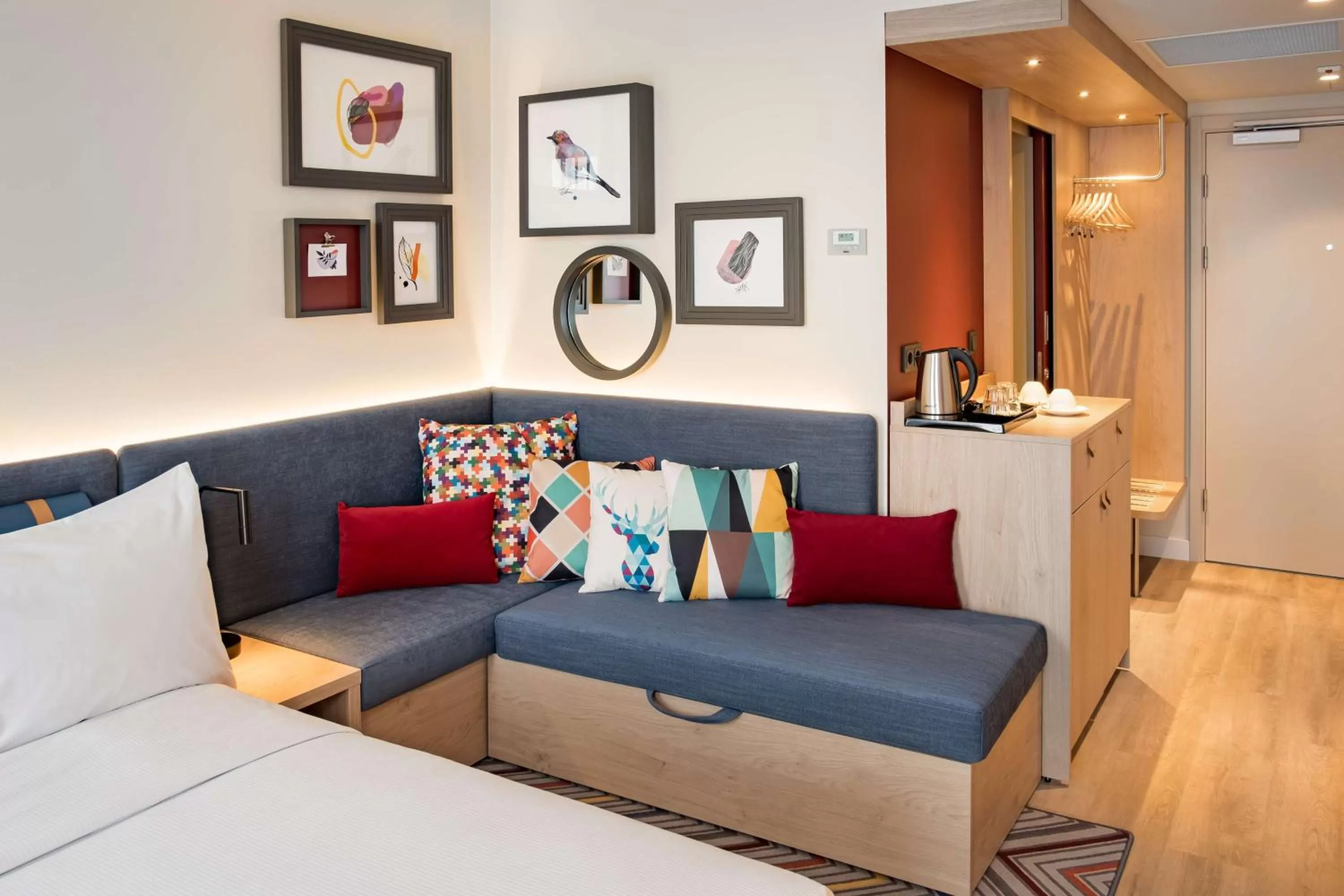 Living room in Hampton by Hilton Riga Airport