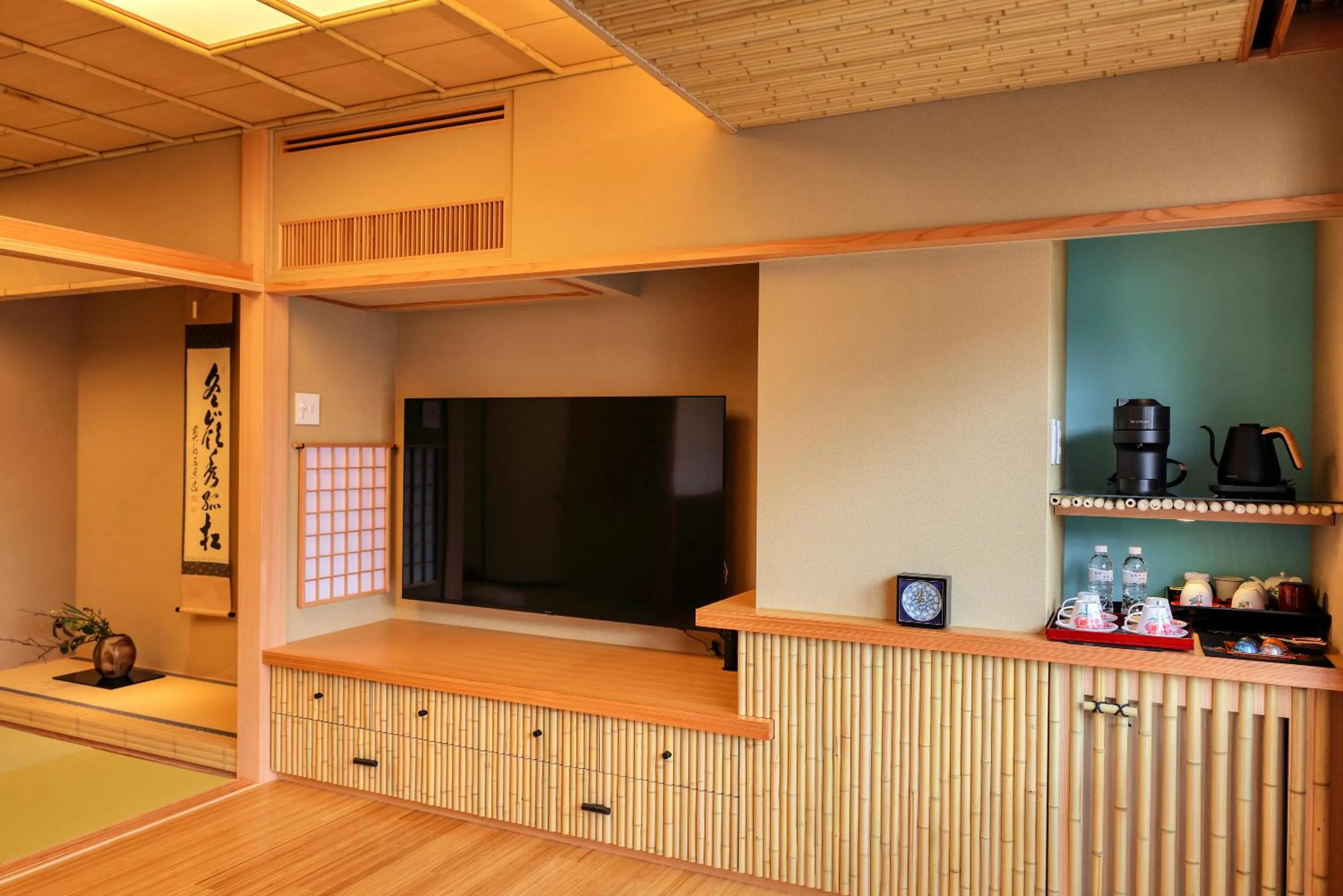 Photo of the whole room in Honjin Hiranoya Kachoan