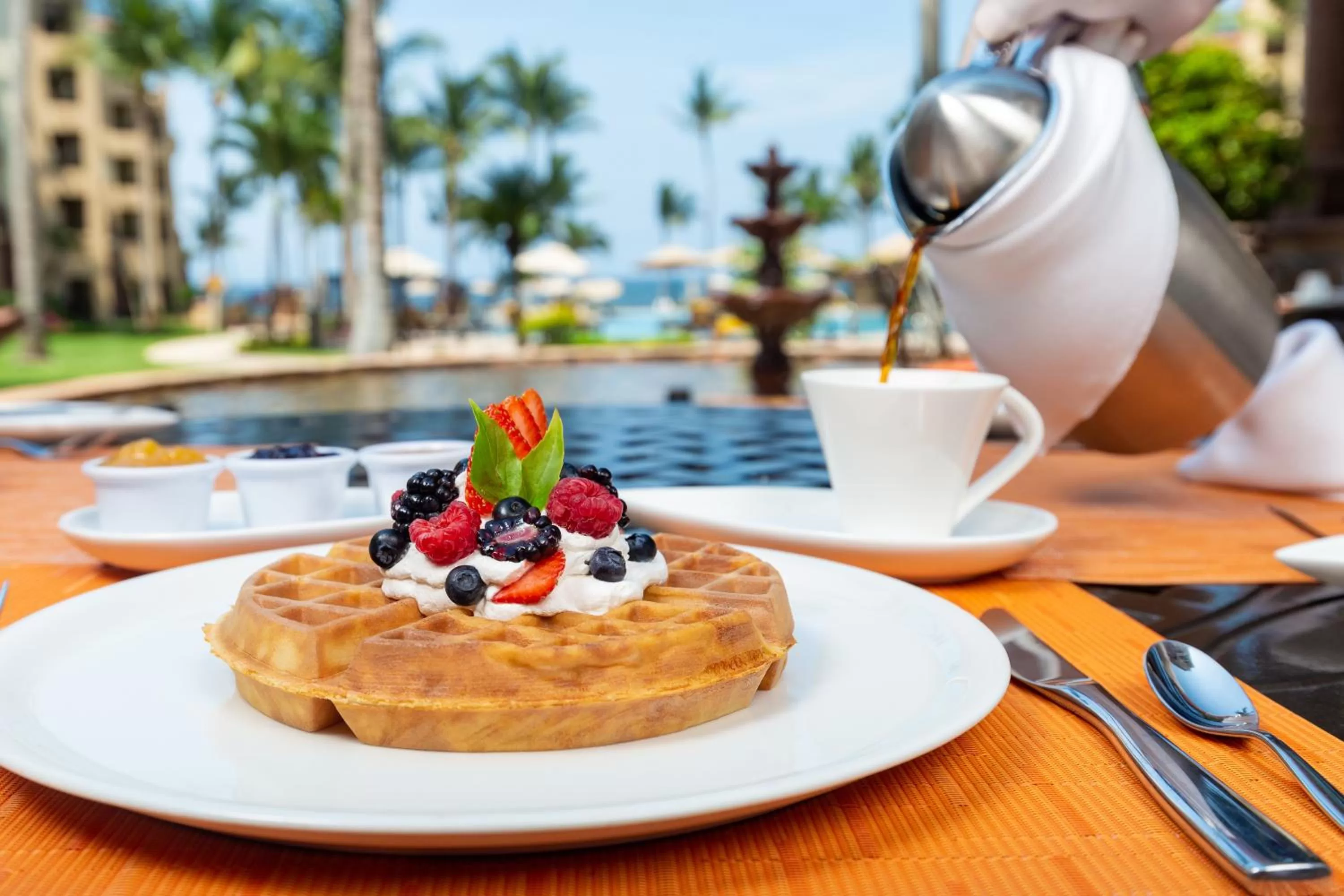 Breakfast in Villa La Estancia Beach Resort & Spa Riviera Nayarit