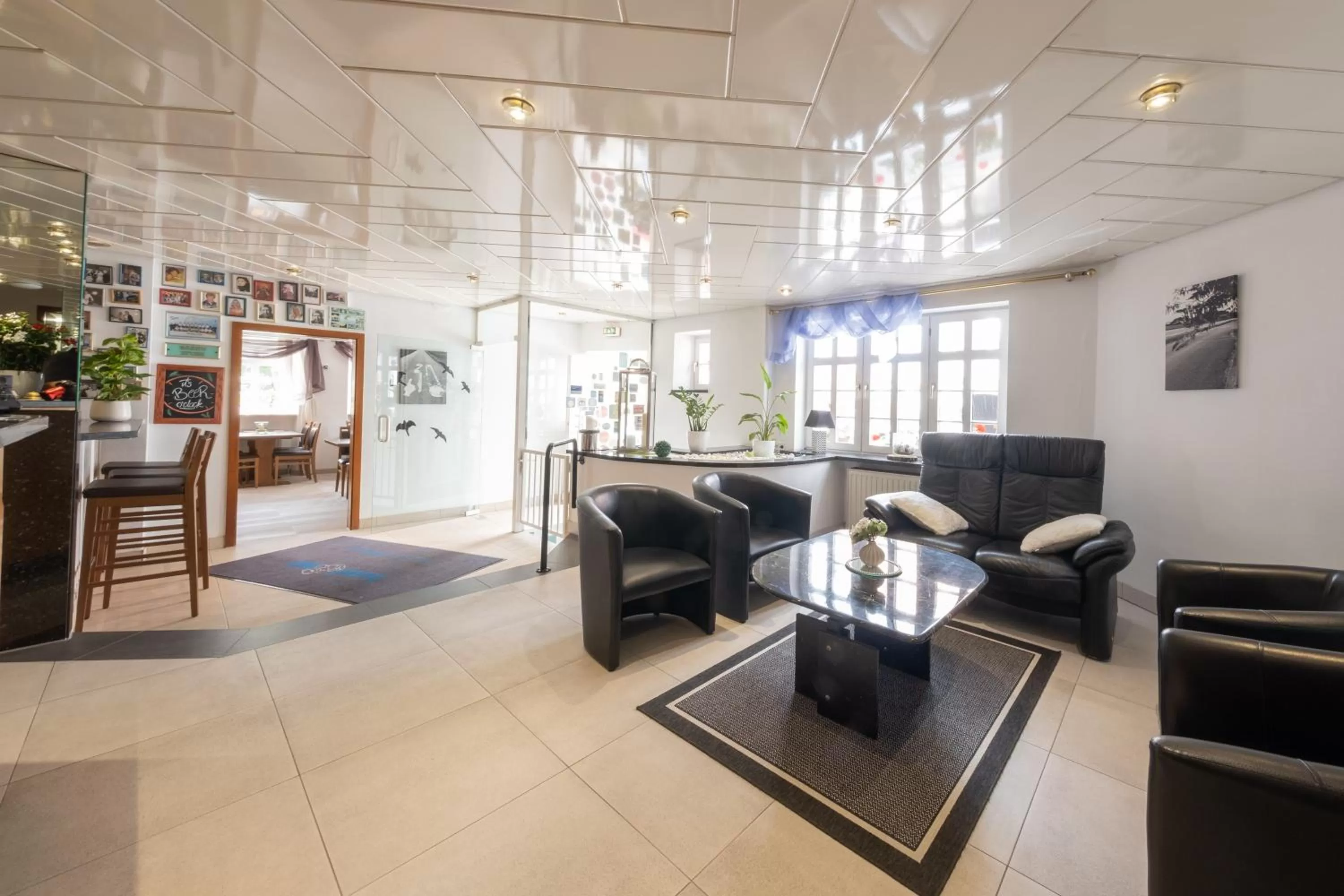 Lobby or reception in Hotel Bär