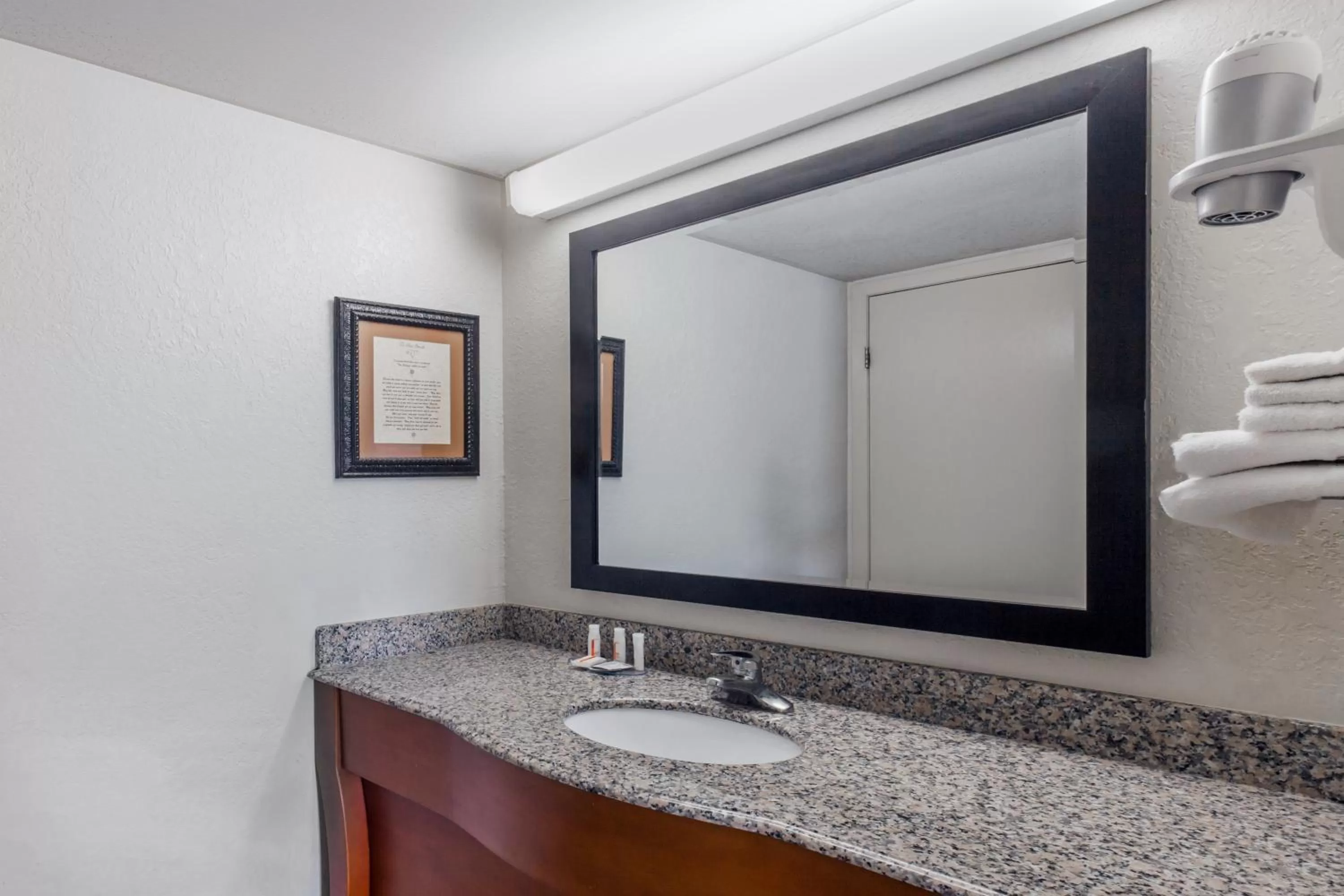 Bathroom in Baymont by Wyndham Pigeon Forge near Island Drive