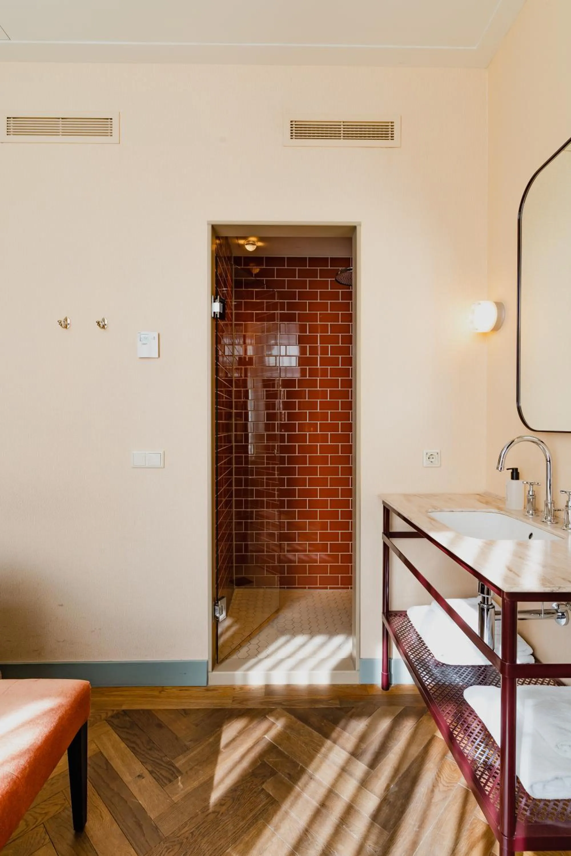 Bathroom in Hotel Mercier