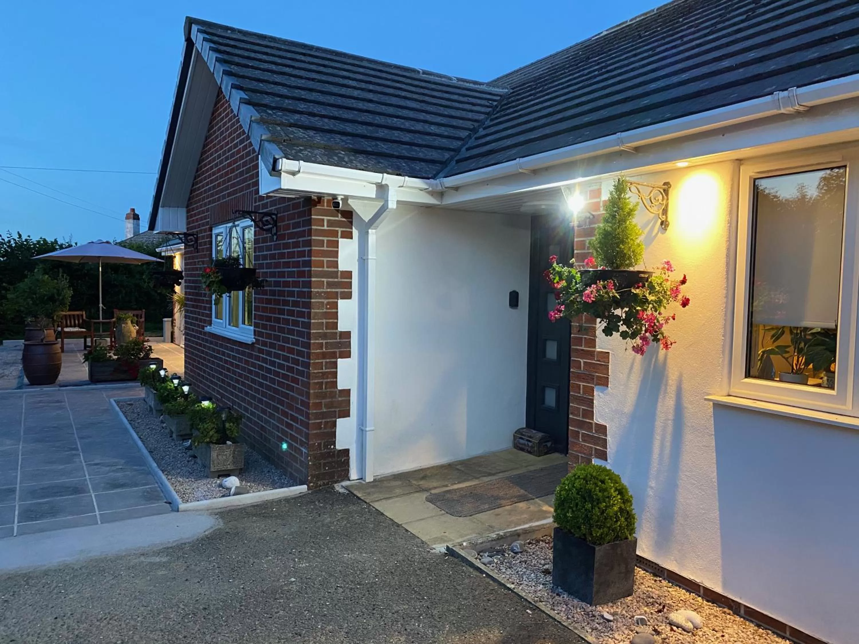 Facade/entrance in Toppesfield House B&B