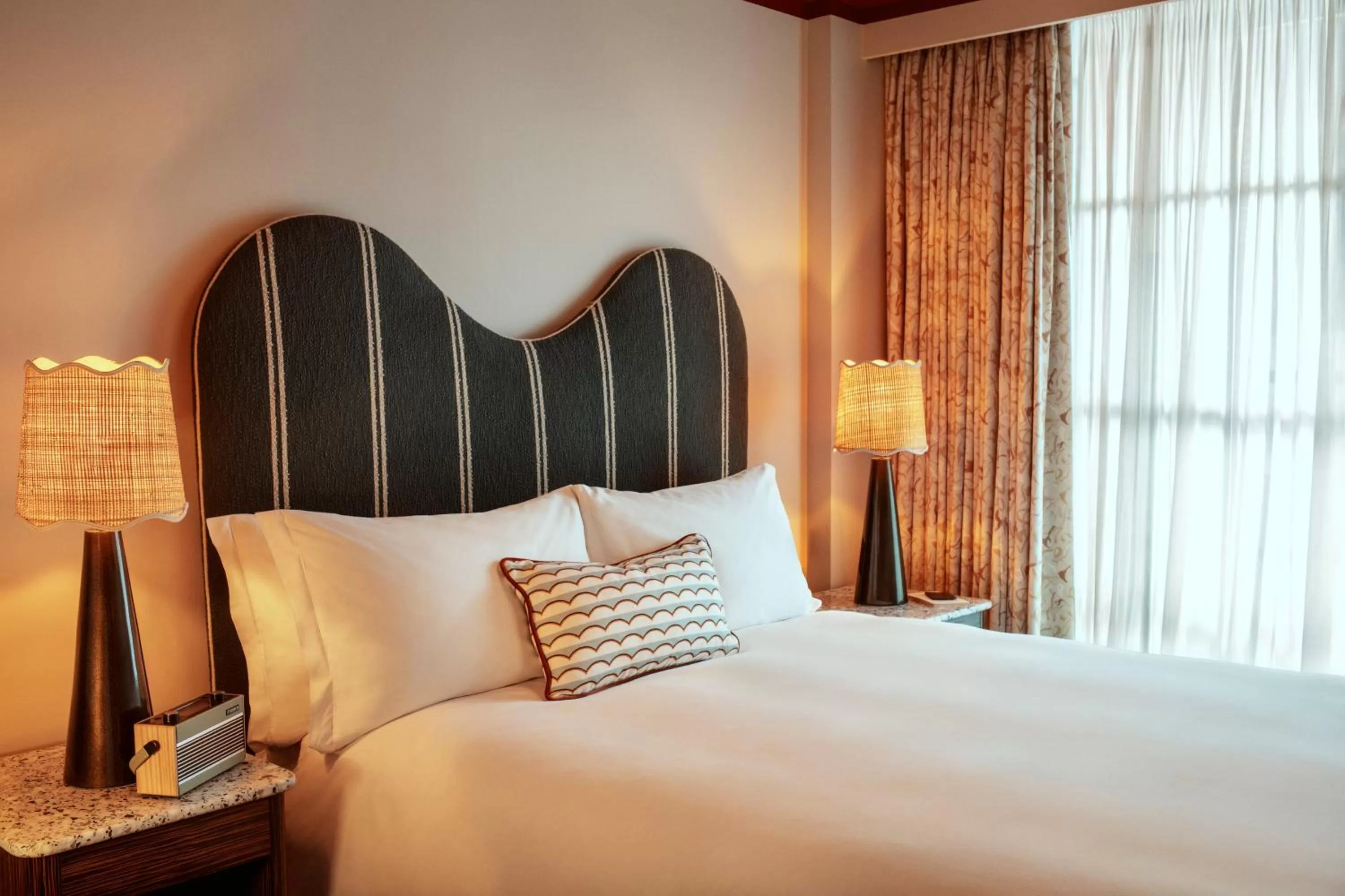 Photo of the whole room, Bed in The Hoxton, Shepherds Bush