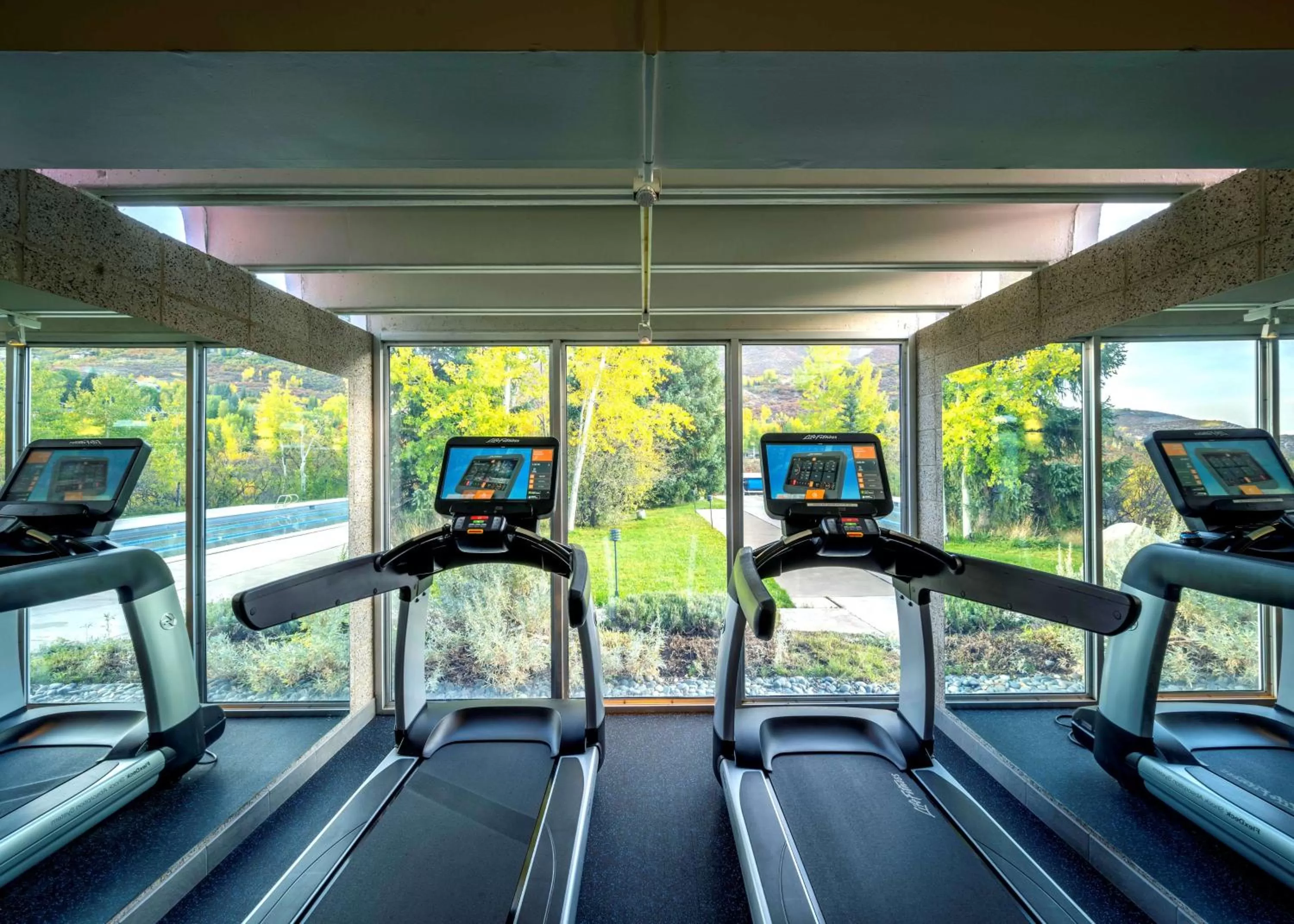 Fitness centre/facilities in Aspen Meadows Resort
