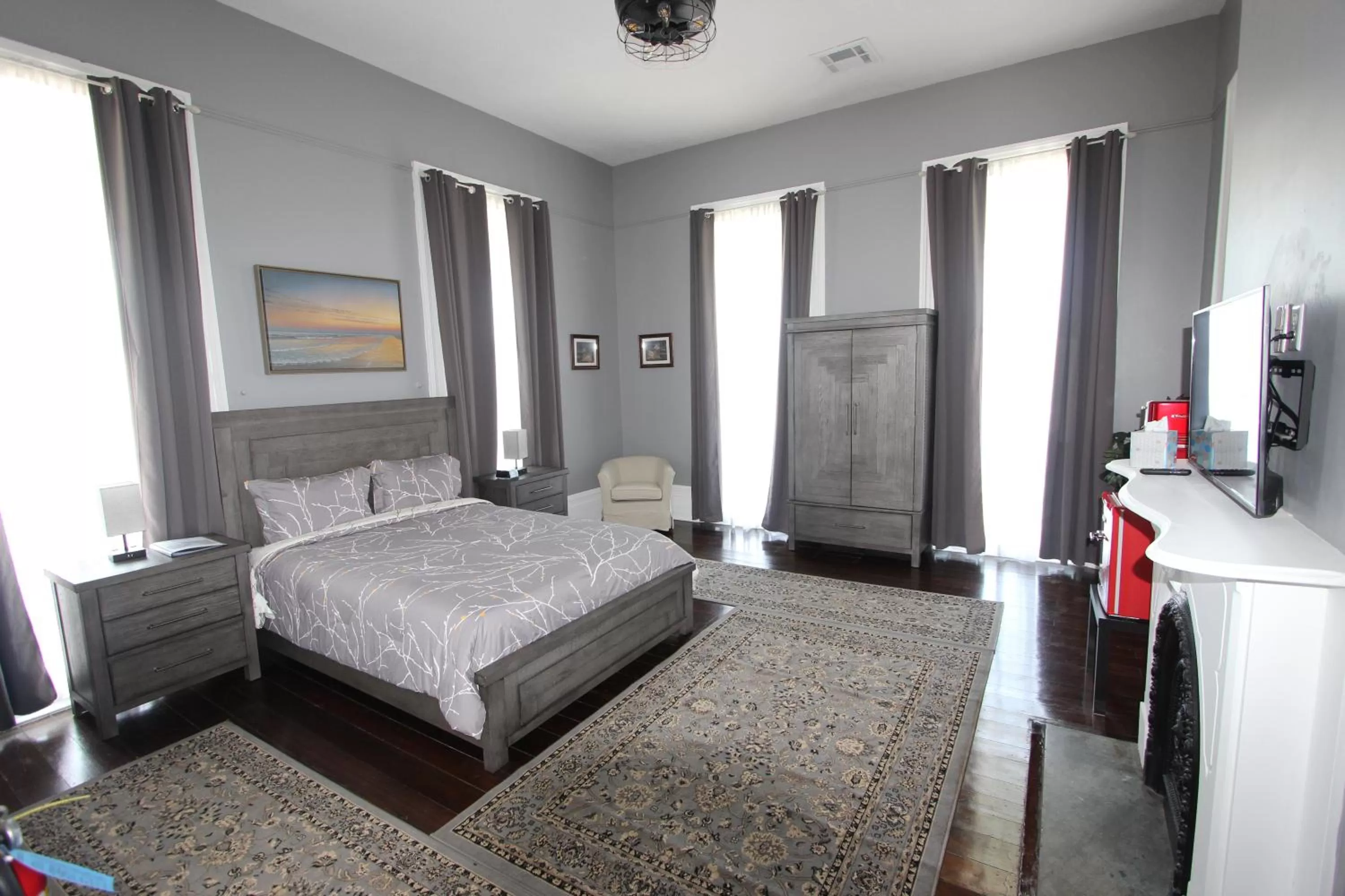 Bedroom, Bed in The George Manor