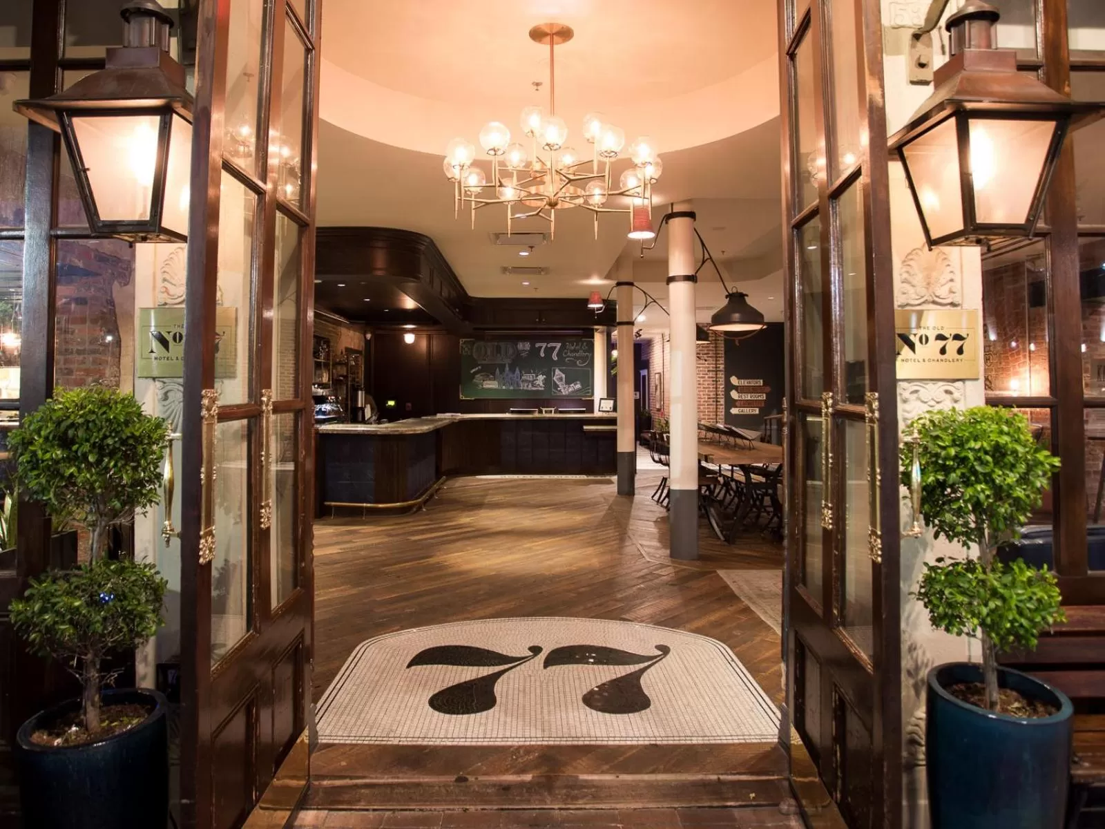 Lobby or reception in The Old No. 77 Hotel & Chandlery