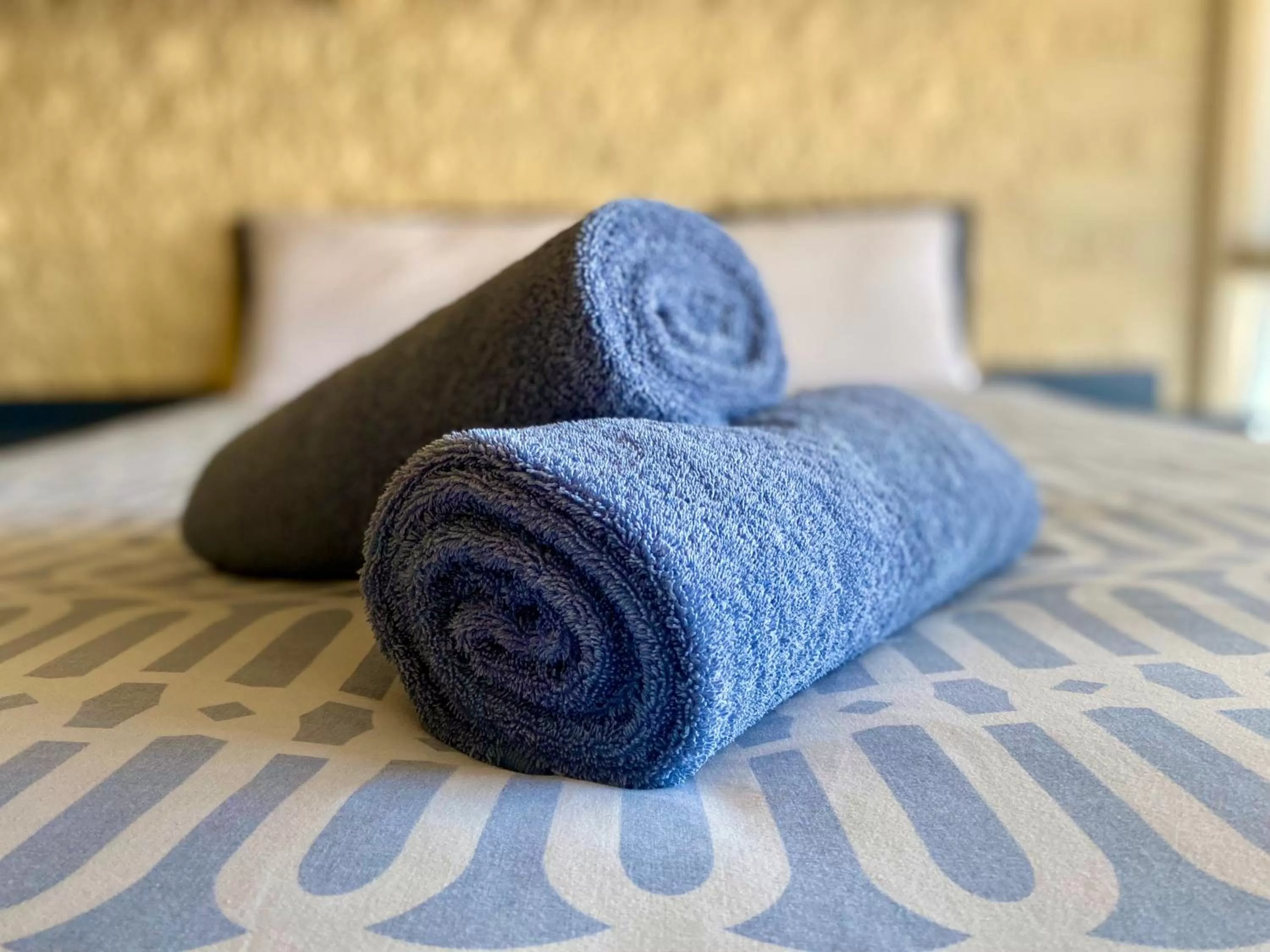 Bed in Rye Beach Motel Australia