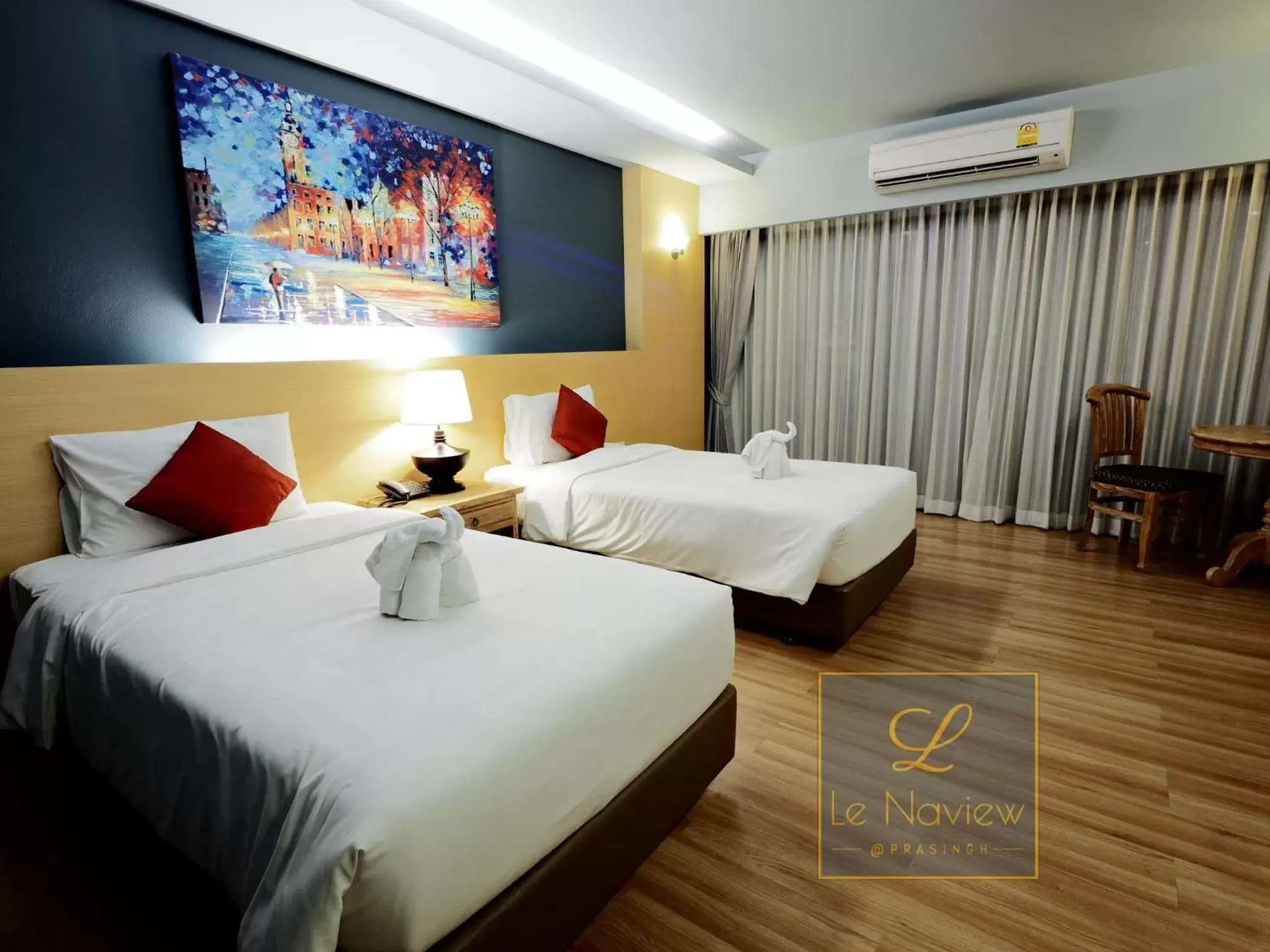 Deluxe Twin Room in Le Naview @Prasingh Deluxe Twin Room in Le Naview @Prasingh