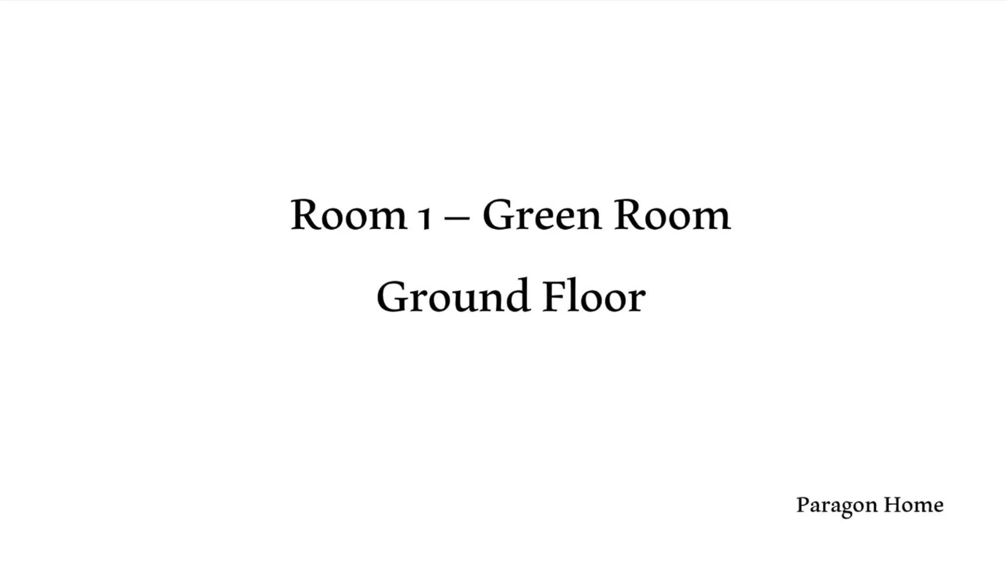 Text overlay in Paragon Home