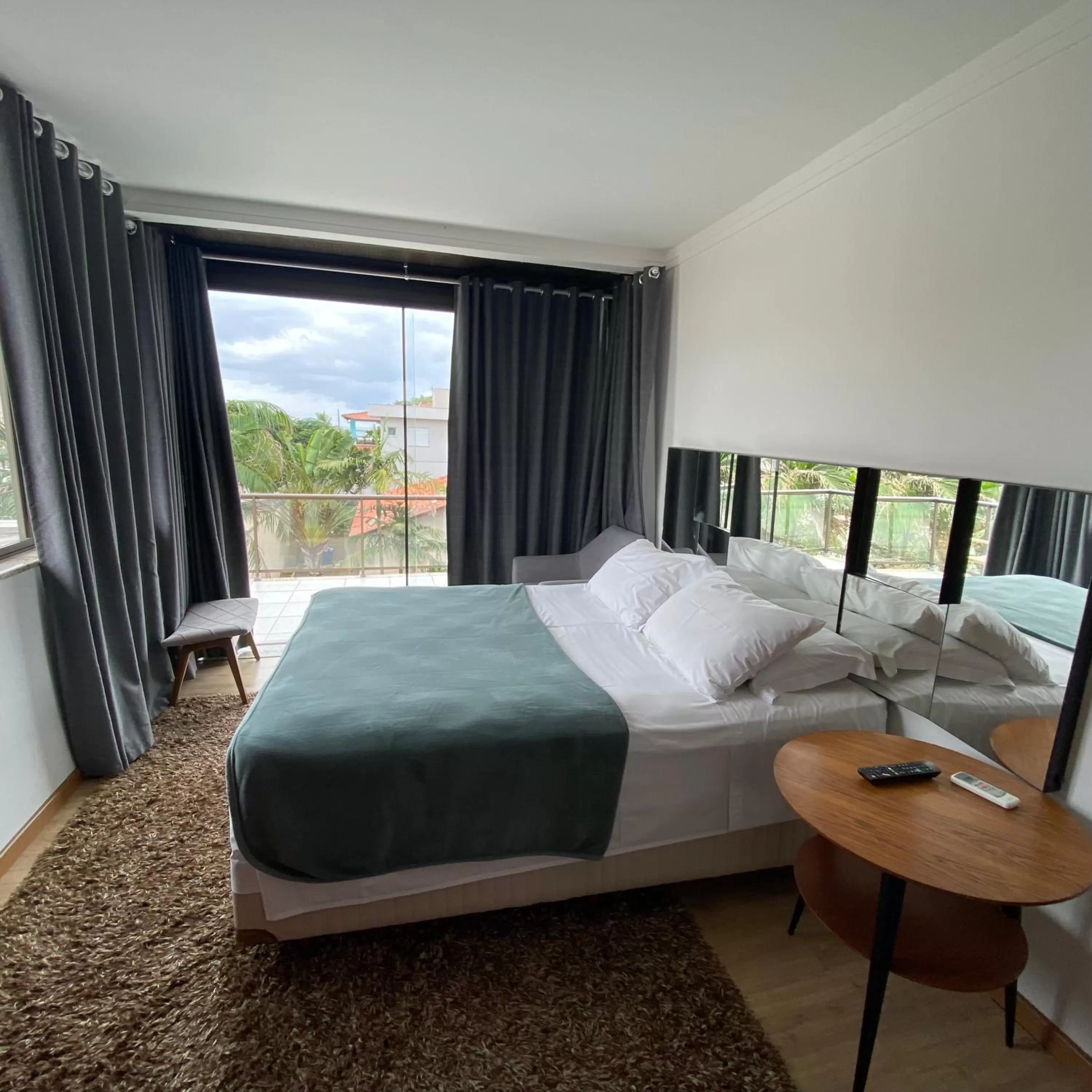 Bed in Pousada Casa da Praia