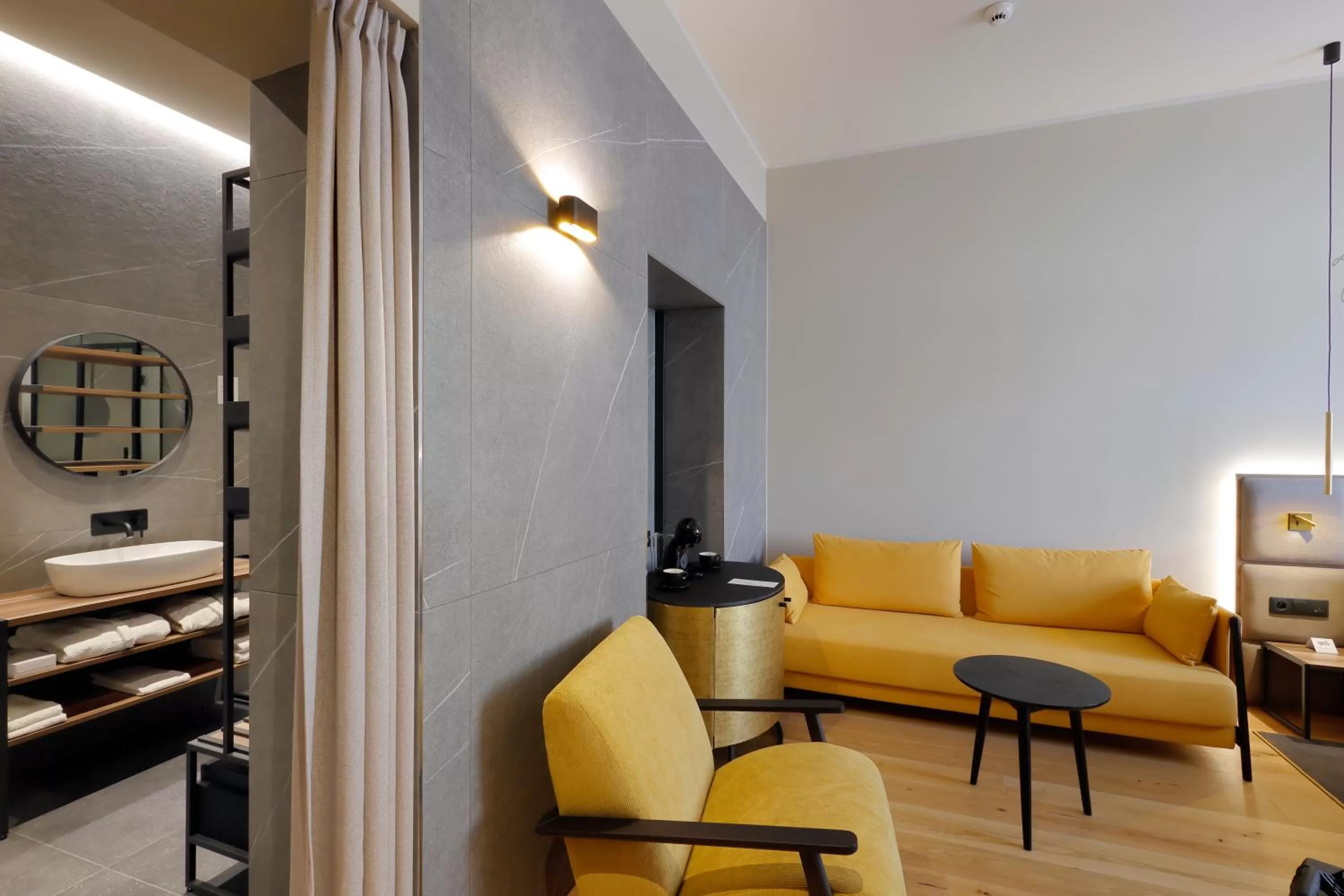 Living room in Hotel Prokop Square