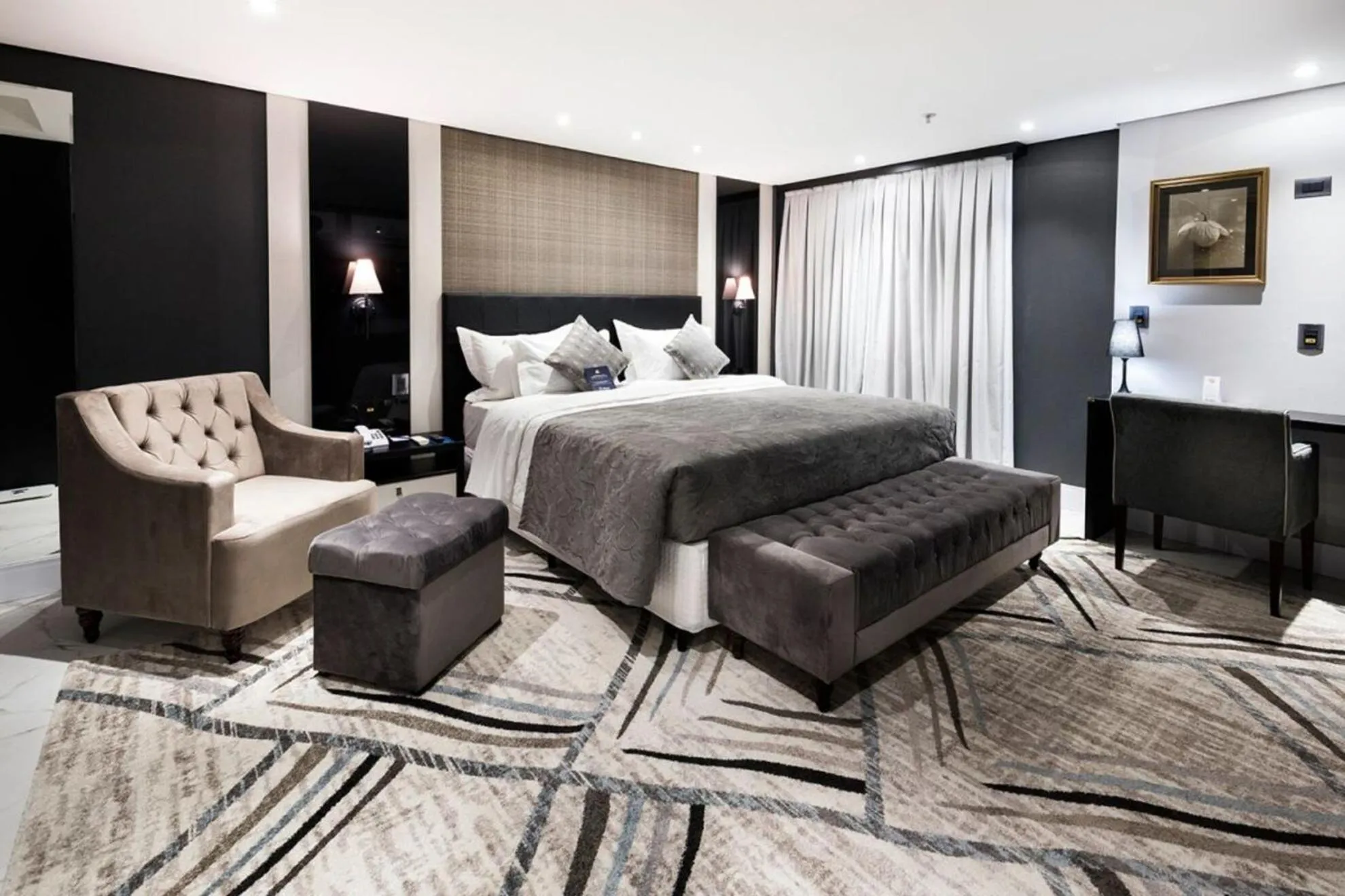 Bed in Hotel Sibara SPA & Convenções