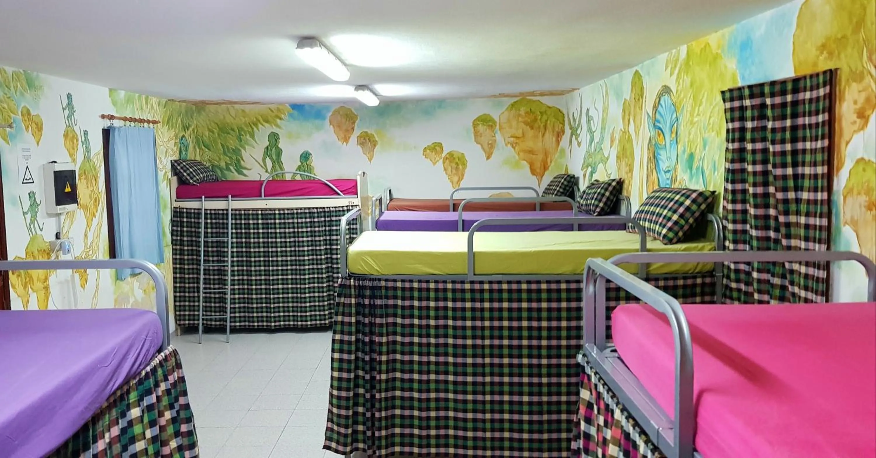 People, Bed in Hostel Los Duendes del Sur