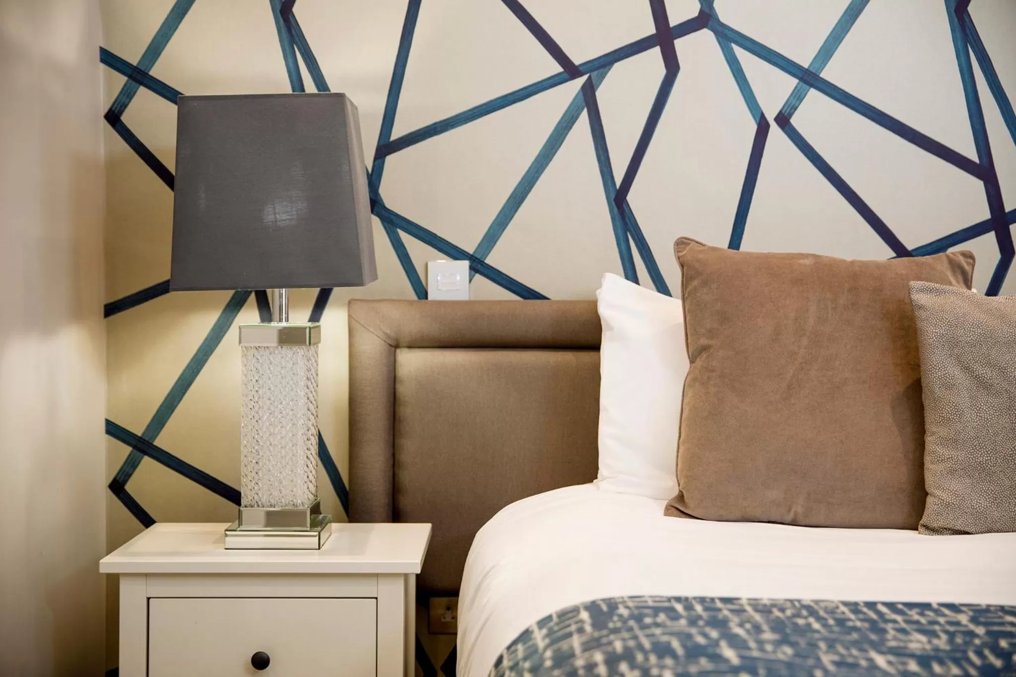 Bedroom, Bed in Lanelay Hall Hotel & Spa