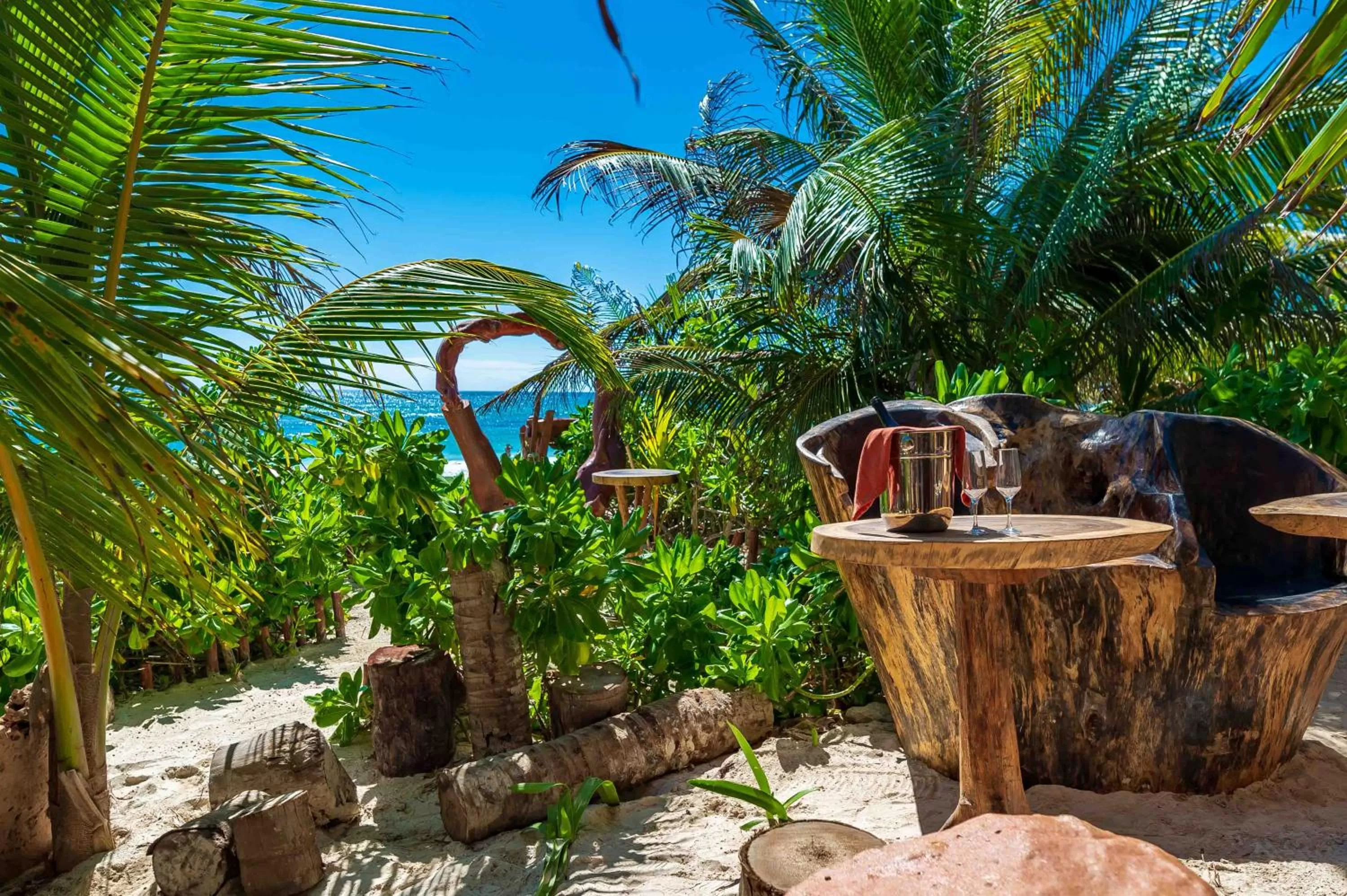 Garden in Kanan Tulum Hotel & Spa Adults Only Playground