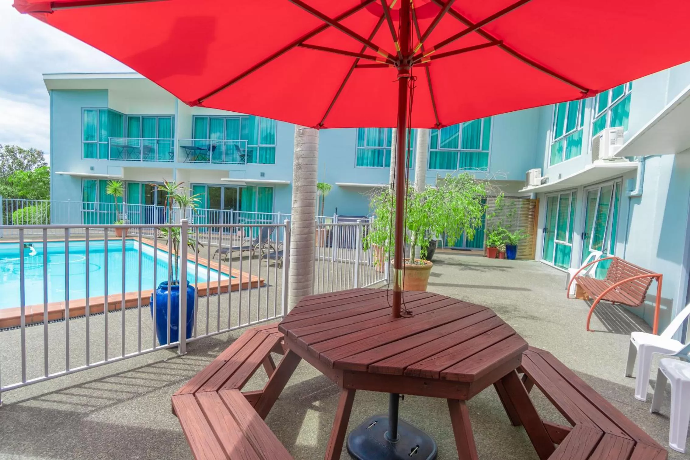 Swimming pool in Aristotles North Shore