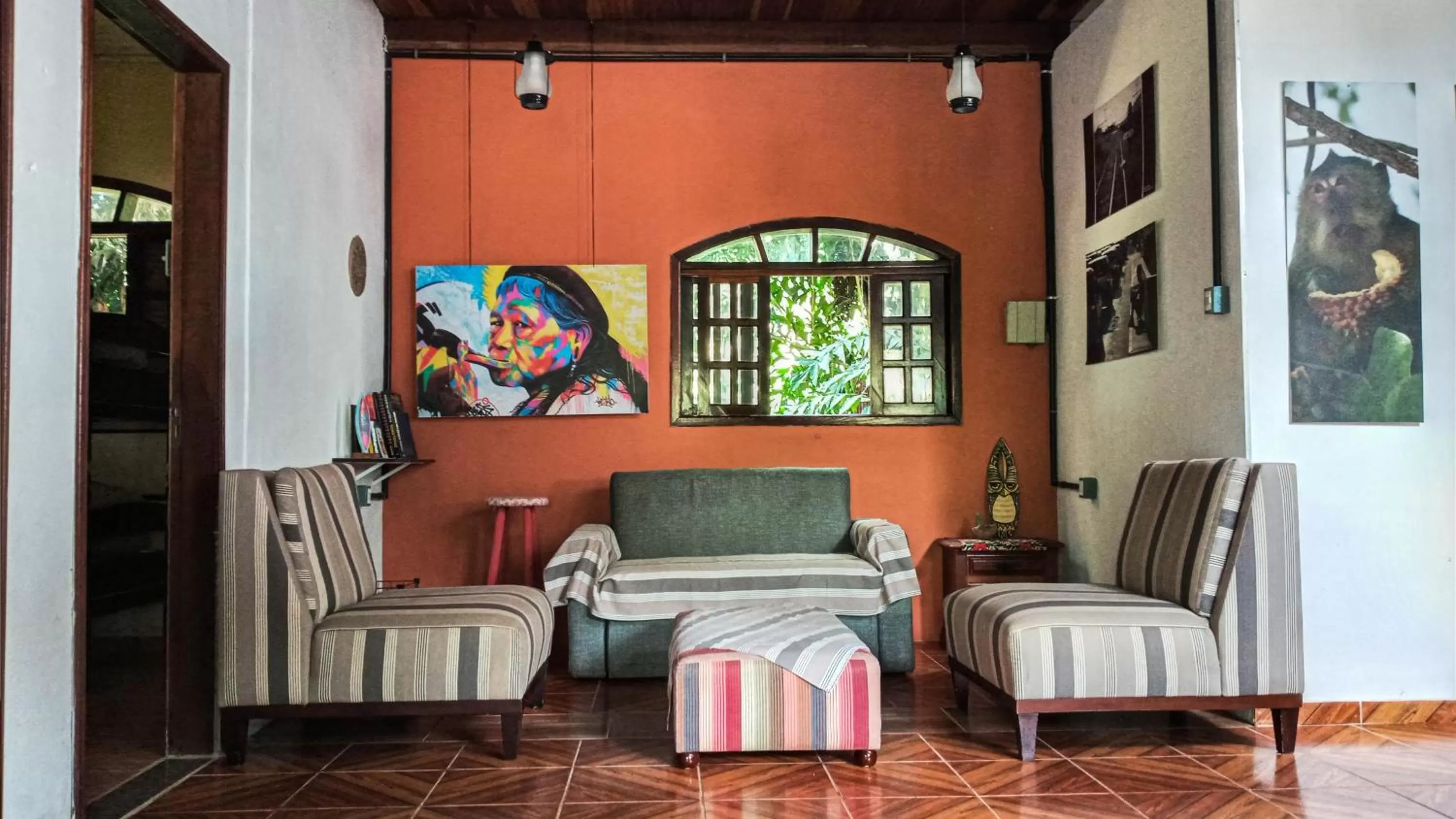 Seating Area in Pousada e Hostel Marthi