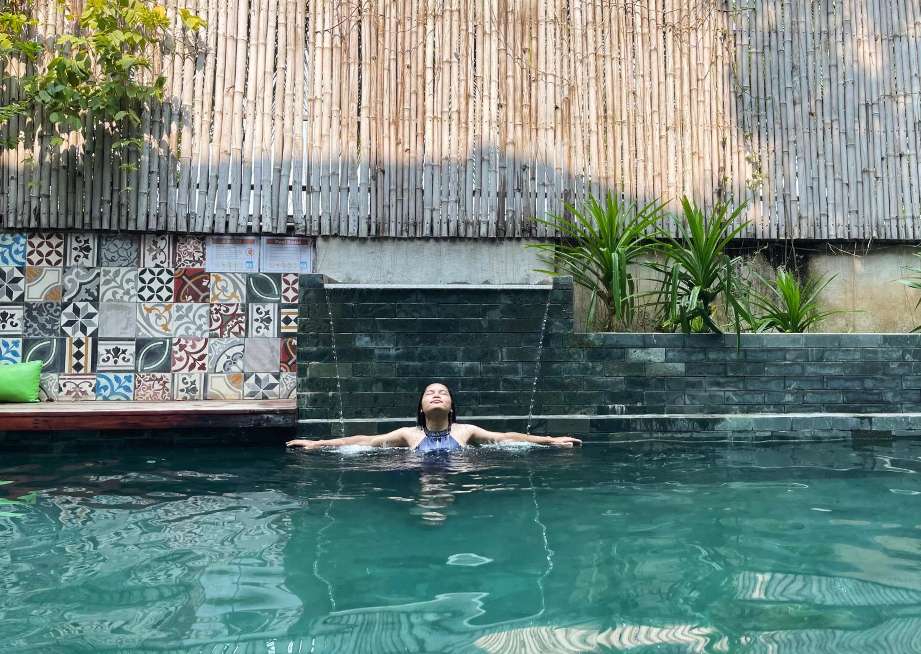 Swimming pool in Sarina Hotel & Villa