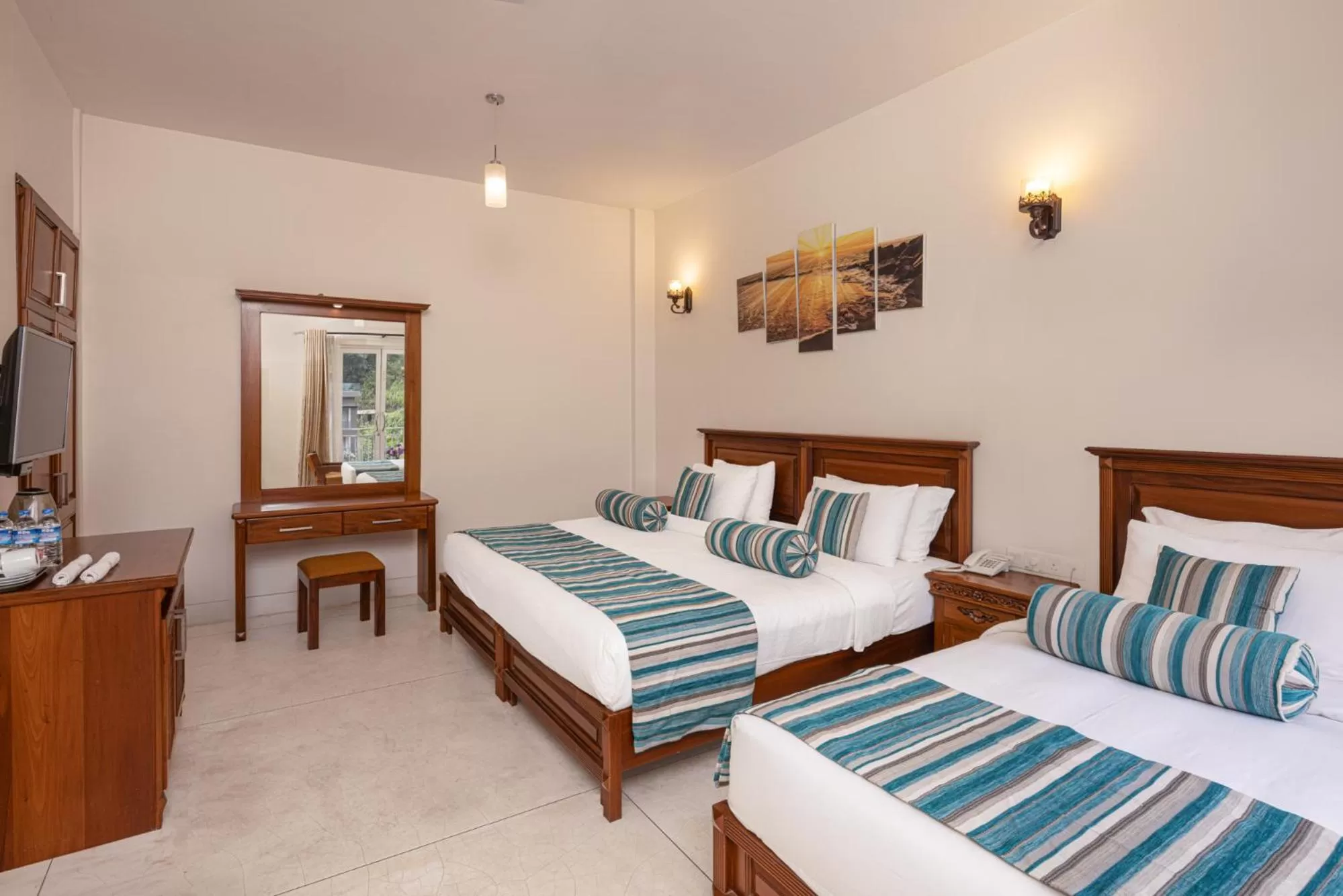 Bed in Hotel Cassendra