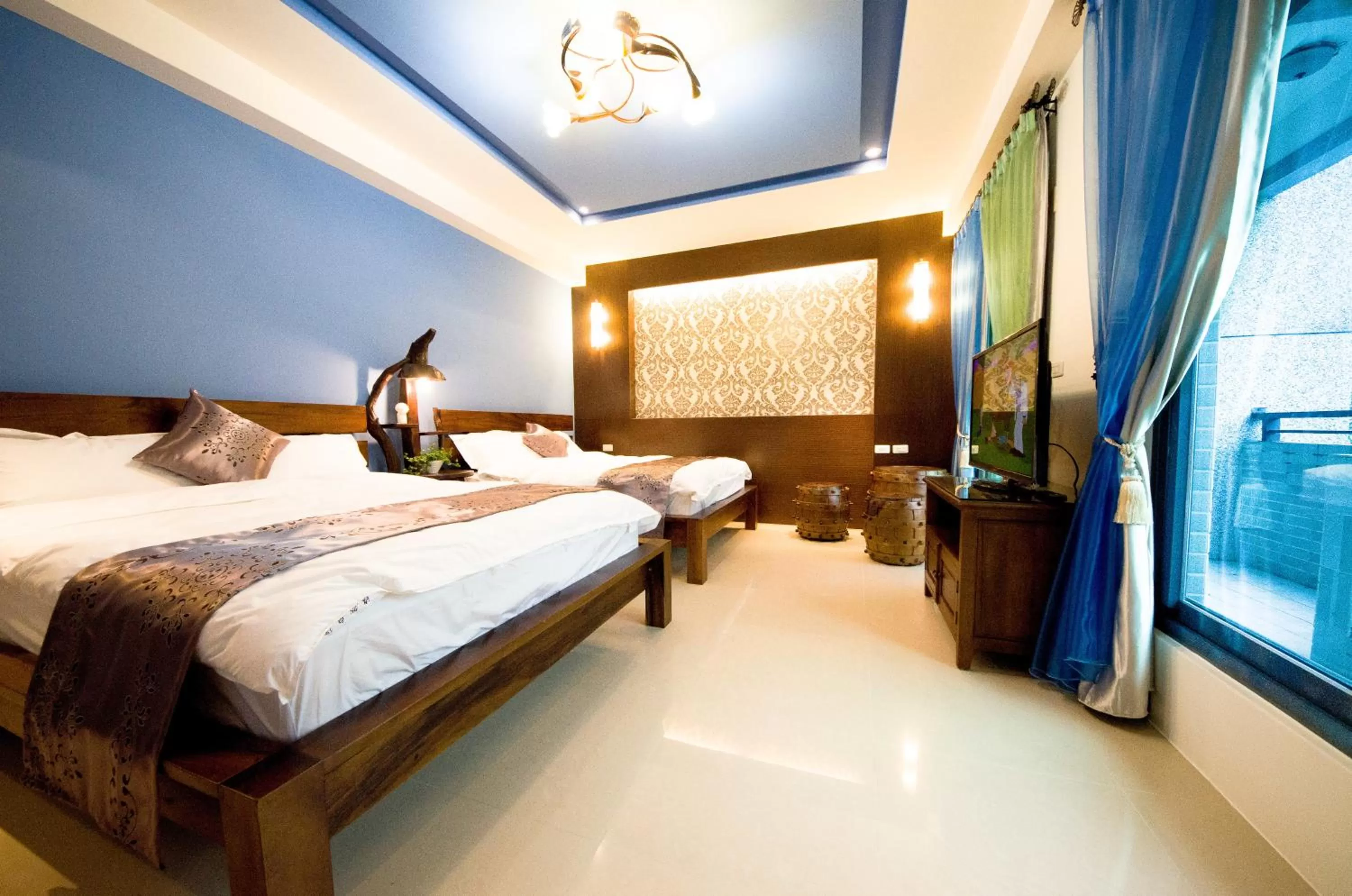 Bedroom in Hualien Leisurely Life B&B