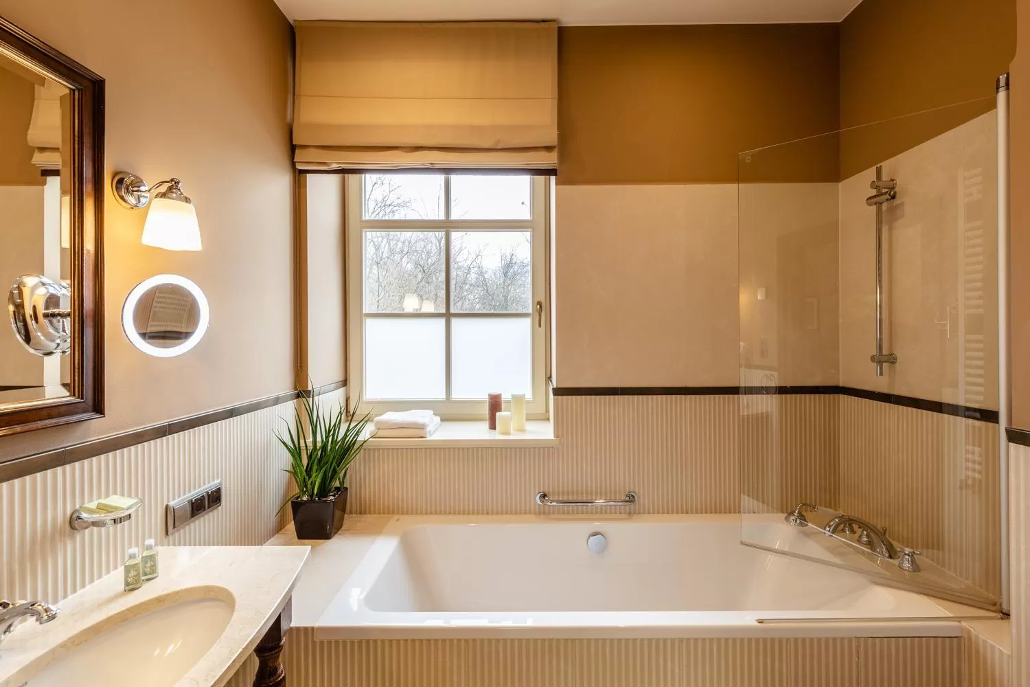 Bathroom in Zamek Topacz