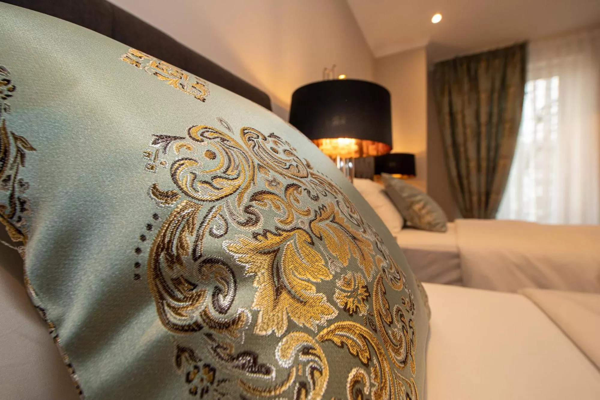 Bed in Hotel Allegra