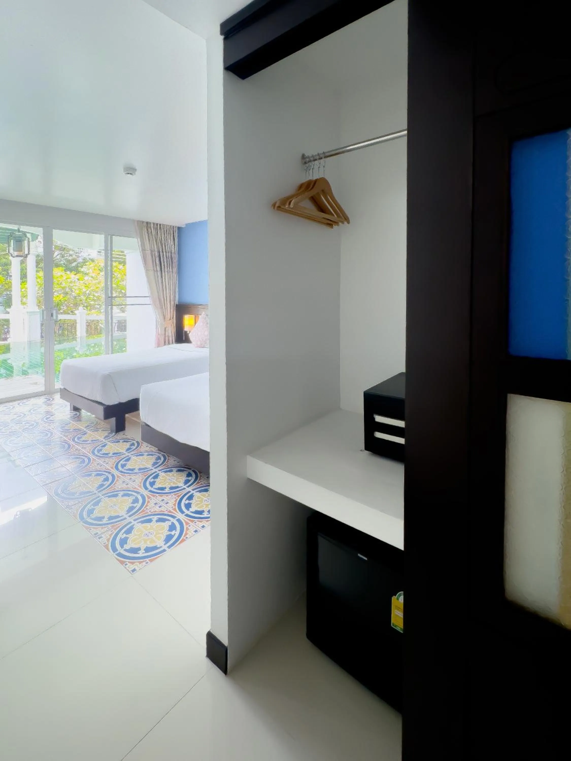 Bed in Grand Supicha City Hotel