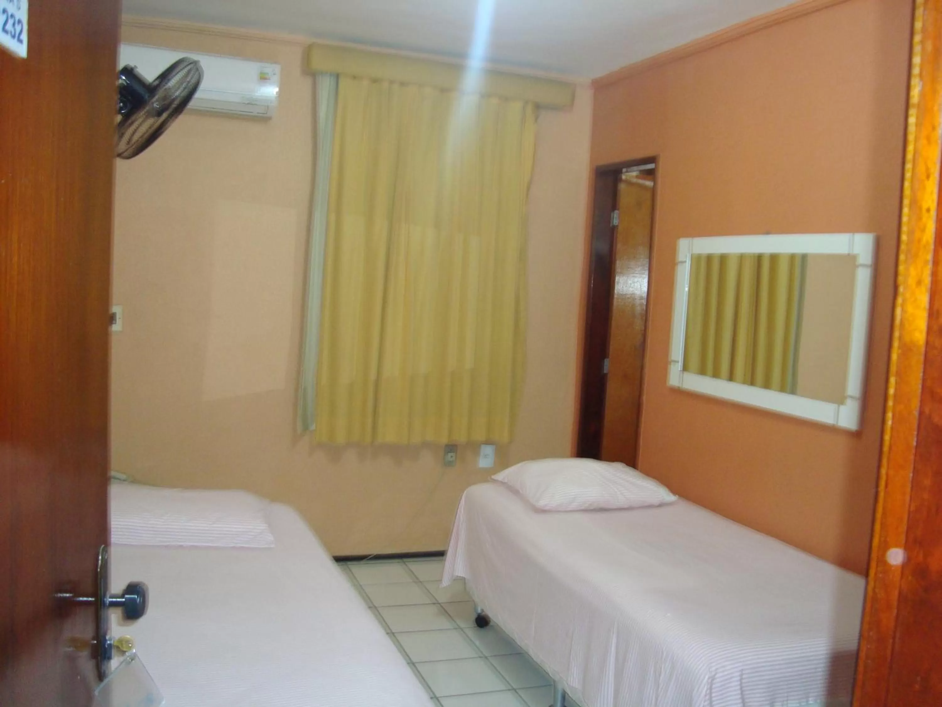 Bed in Pousada Vianna's