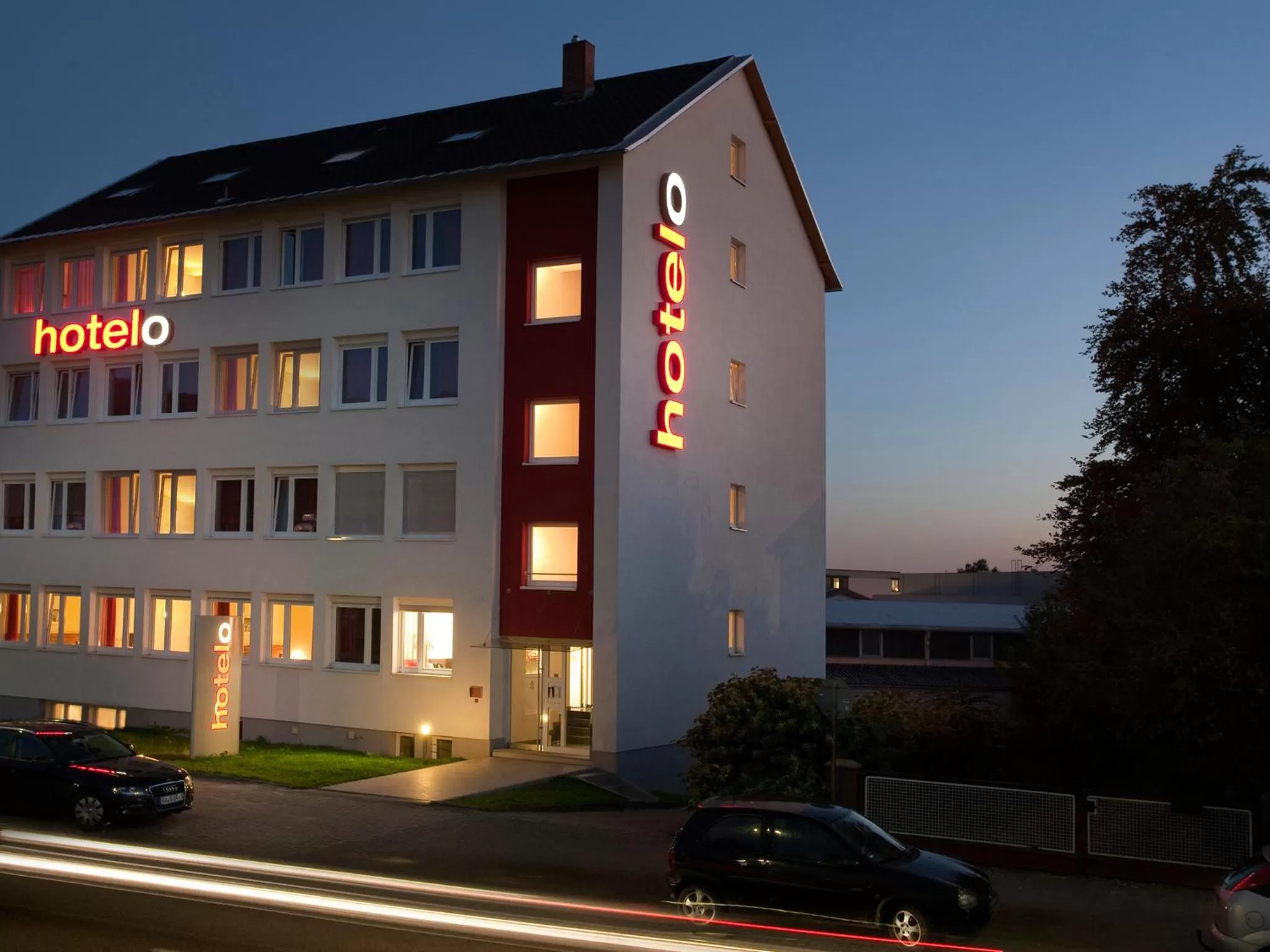 Facade/entrance in hotelo Heidelberg