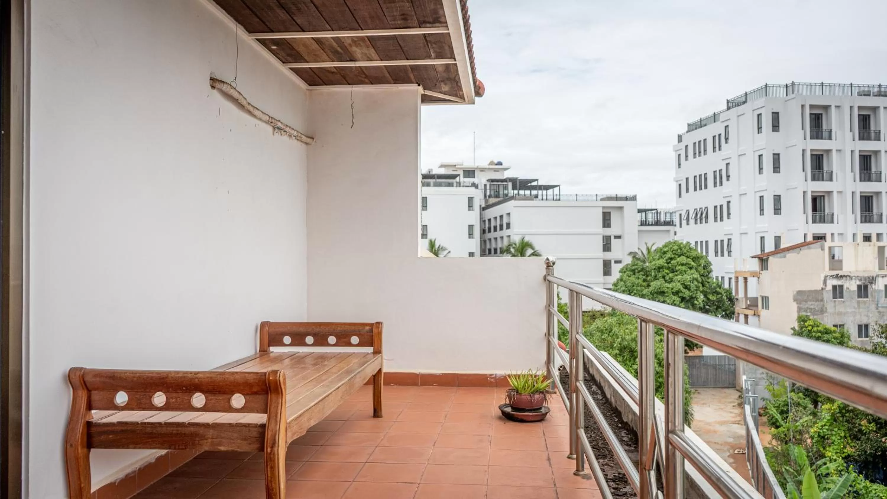 Balcony/Terrace in DEN HOTEL TOTONOU SIEM REAP