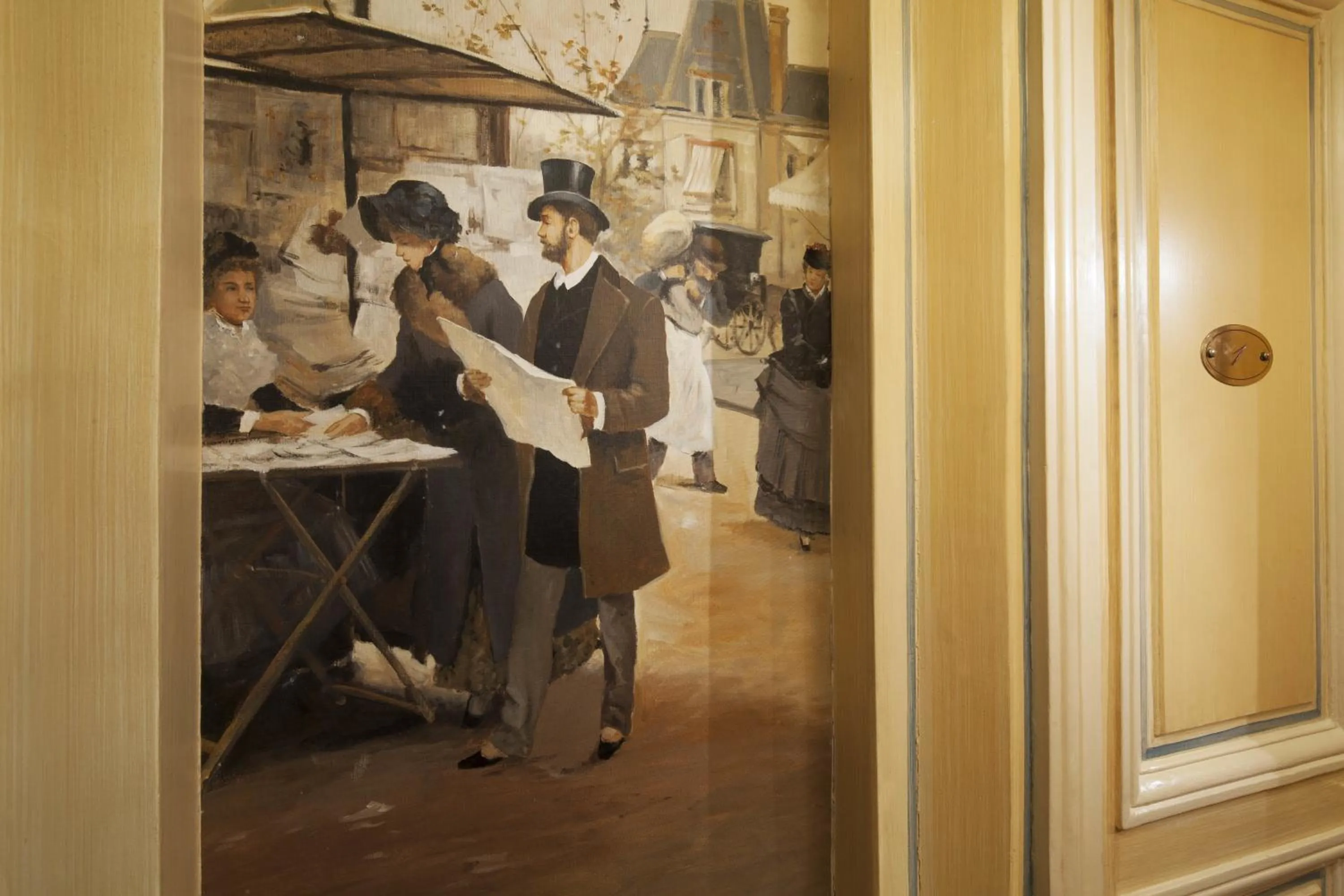 Decorative detail in Hotel & Spa Saint-Jacques