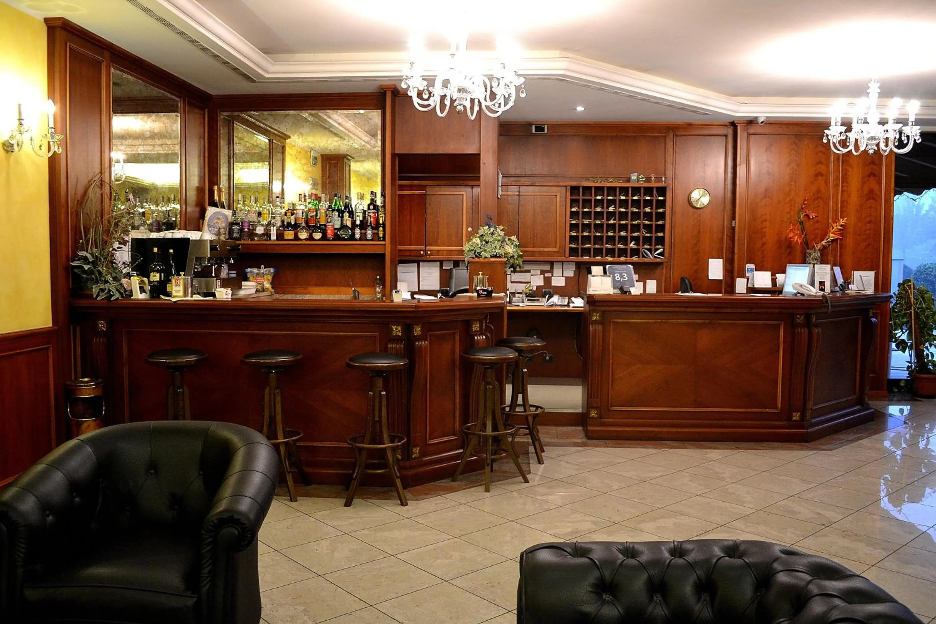 Area and facilities in Tricolore Hotel