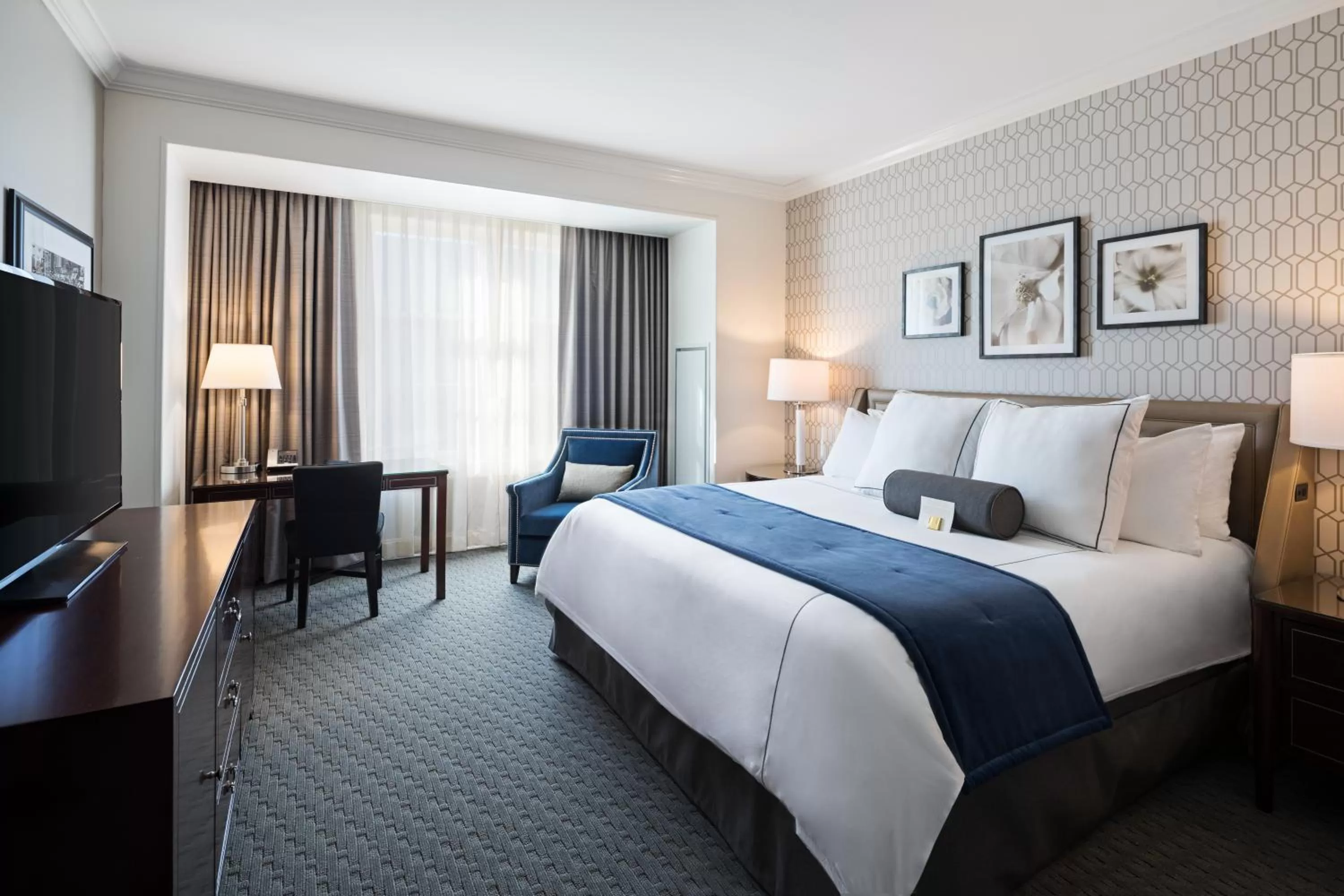 Bedroom, Bed in The Hancock Hotel