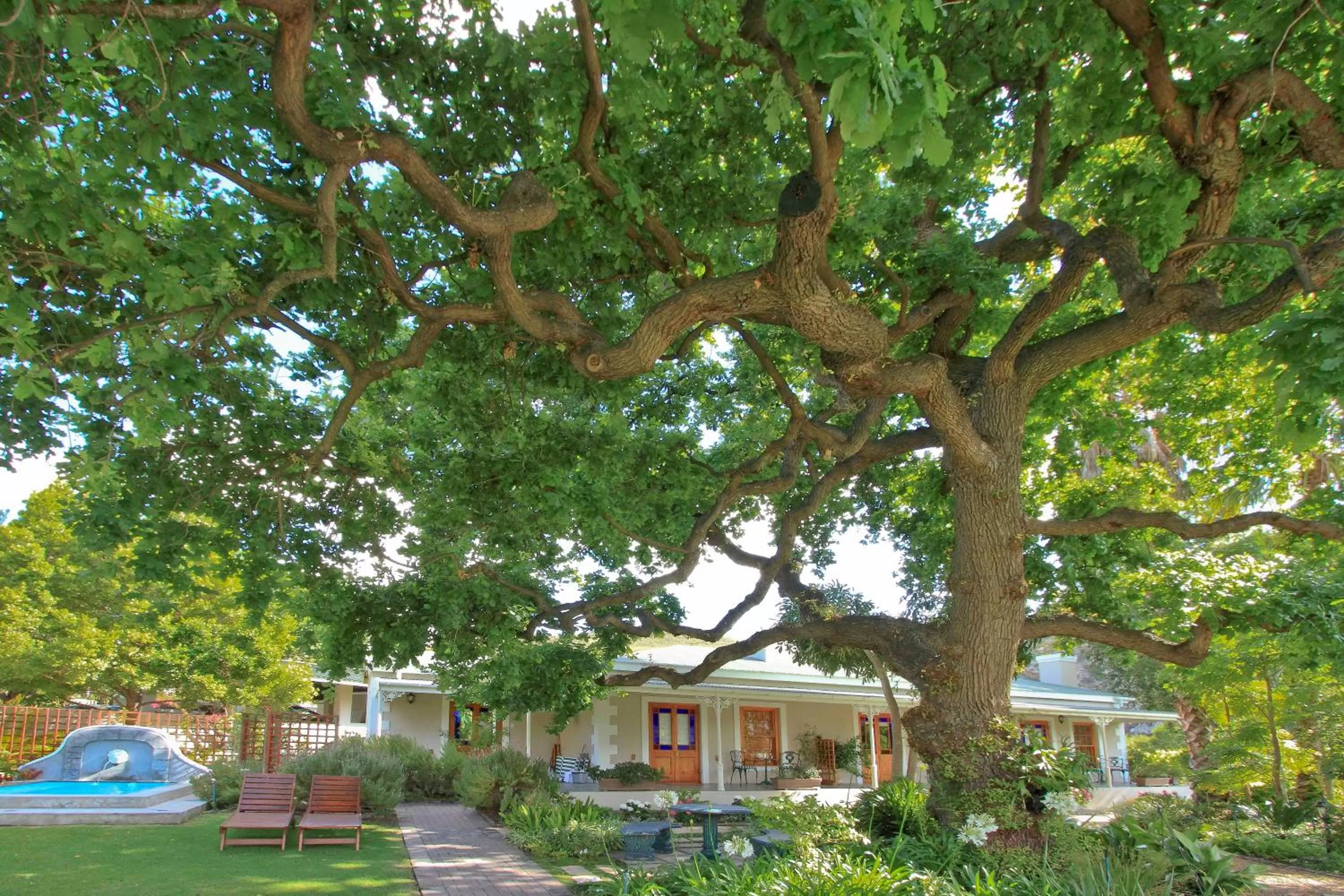 Property building in Montagu Vines Guesthouse